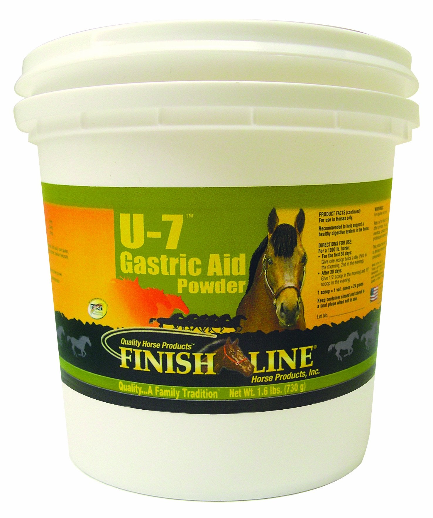 Finish Line Horse Products U- 7 Powder (1.6-Pounds)