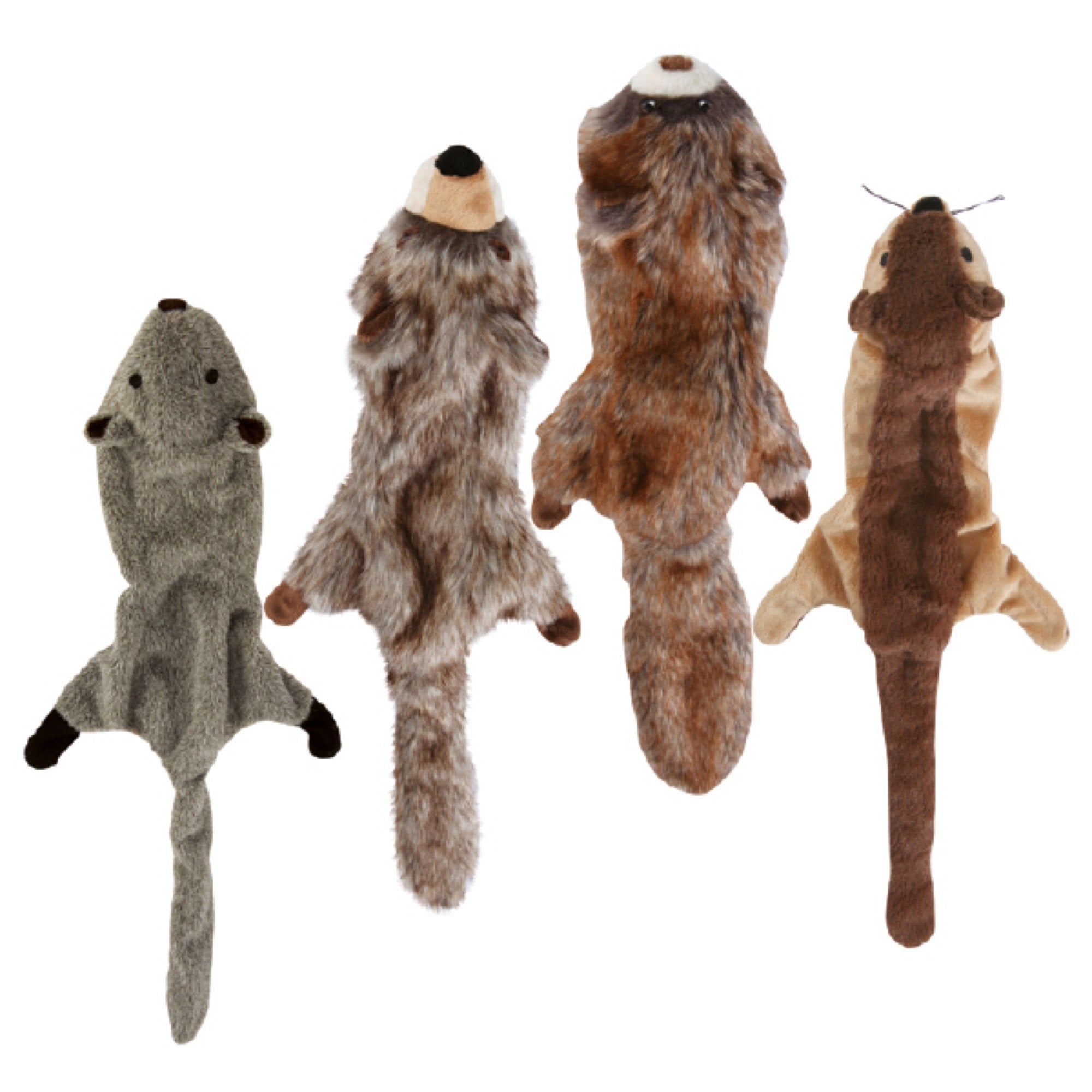 Zanies Unstuffies Dog Toys, Coyote, 22'