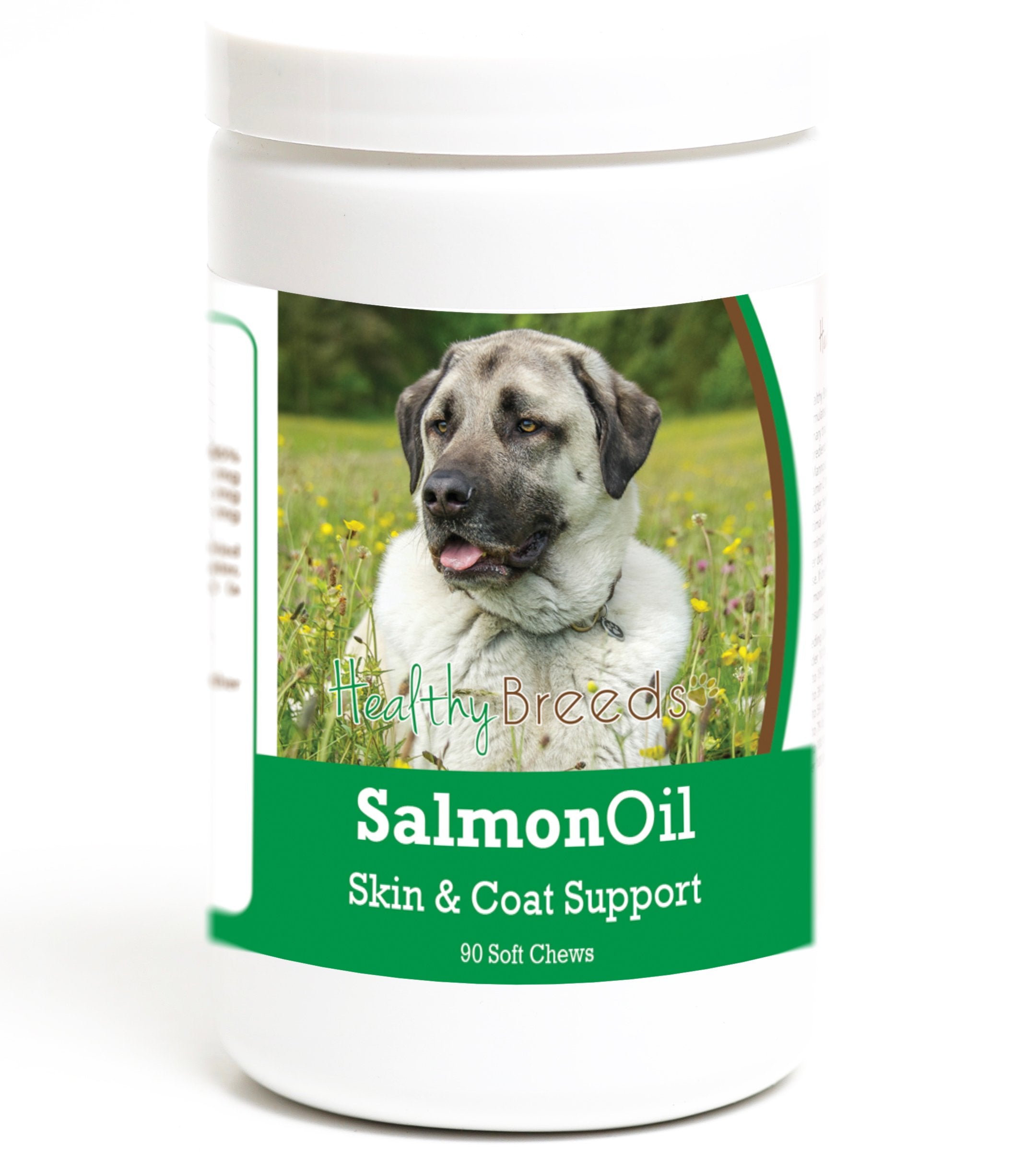 Healthy Breeds Anatolian Shepherd Dog Salmon Oil Soft Chews 90 Count
