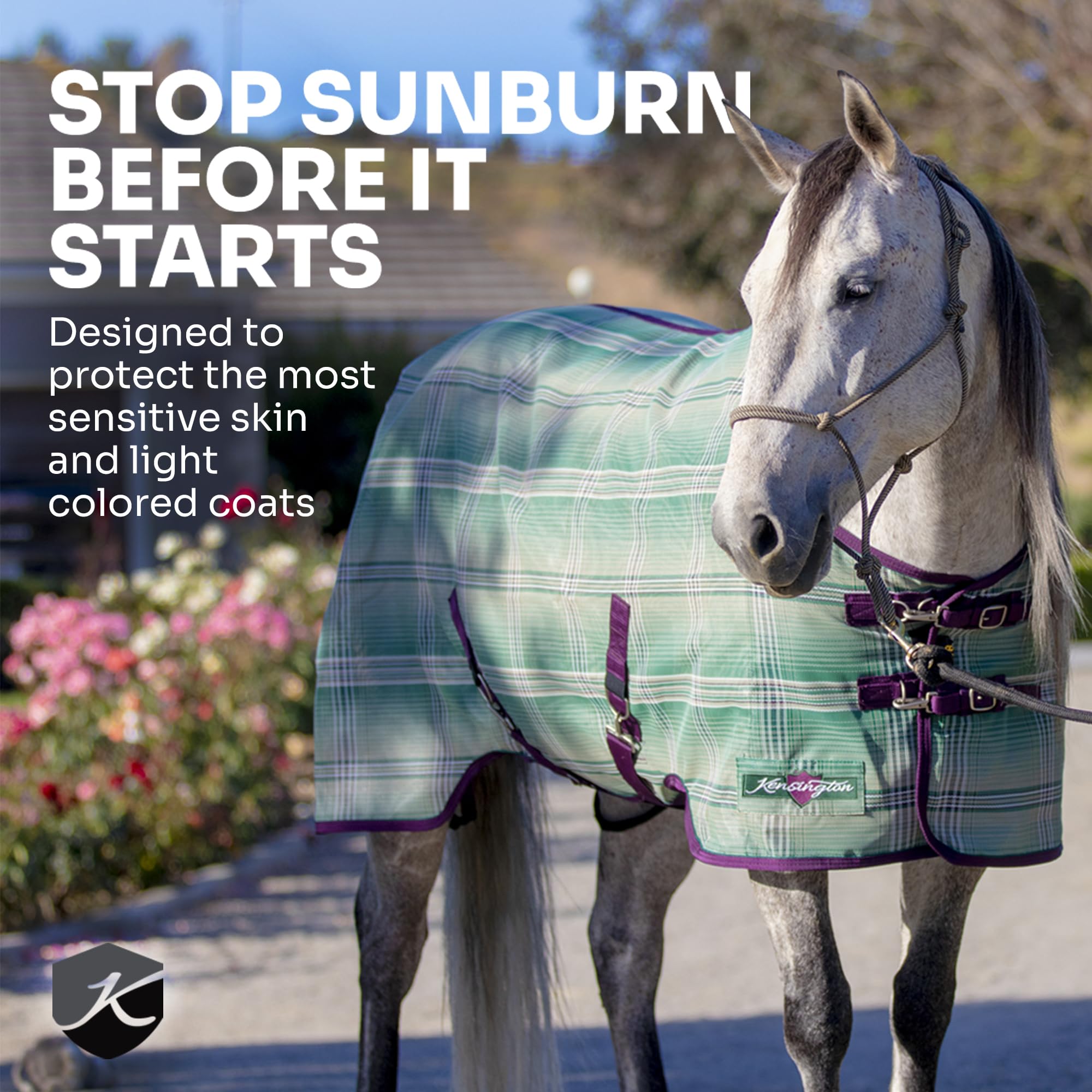 Kensington Pony Protective Sheet Surefit Design For An Ideal Fit Size:63'' Color: 2019 - Imperial Jade