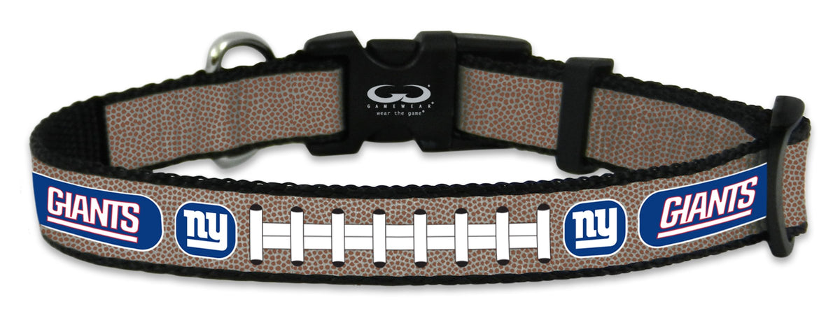 NFL New York Giants Reflective Football Collar, Small