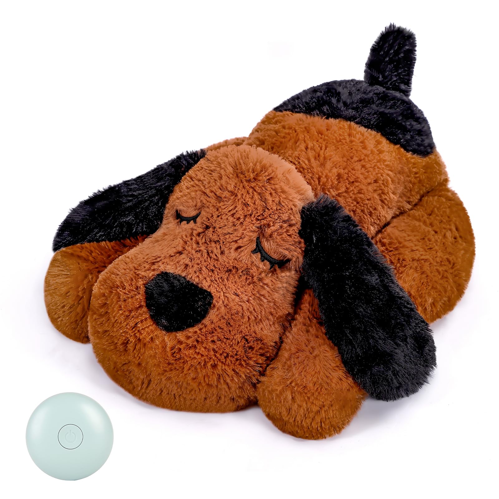 Weok Heartbeat Puppy For Dogs, Heartbeat Helps For Dog Anxiety Relief And Calming Aid, Puppy Heartbeat Stuffed Animal Anxiety Ca