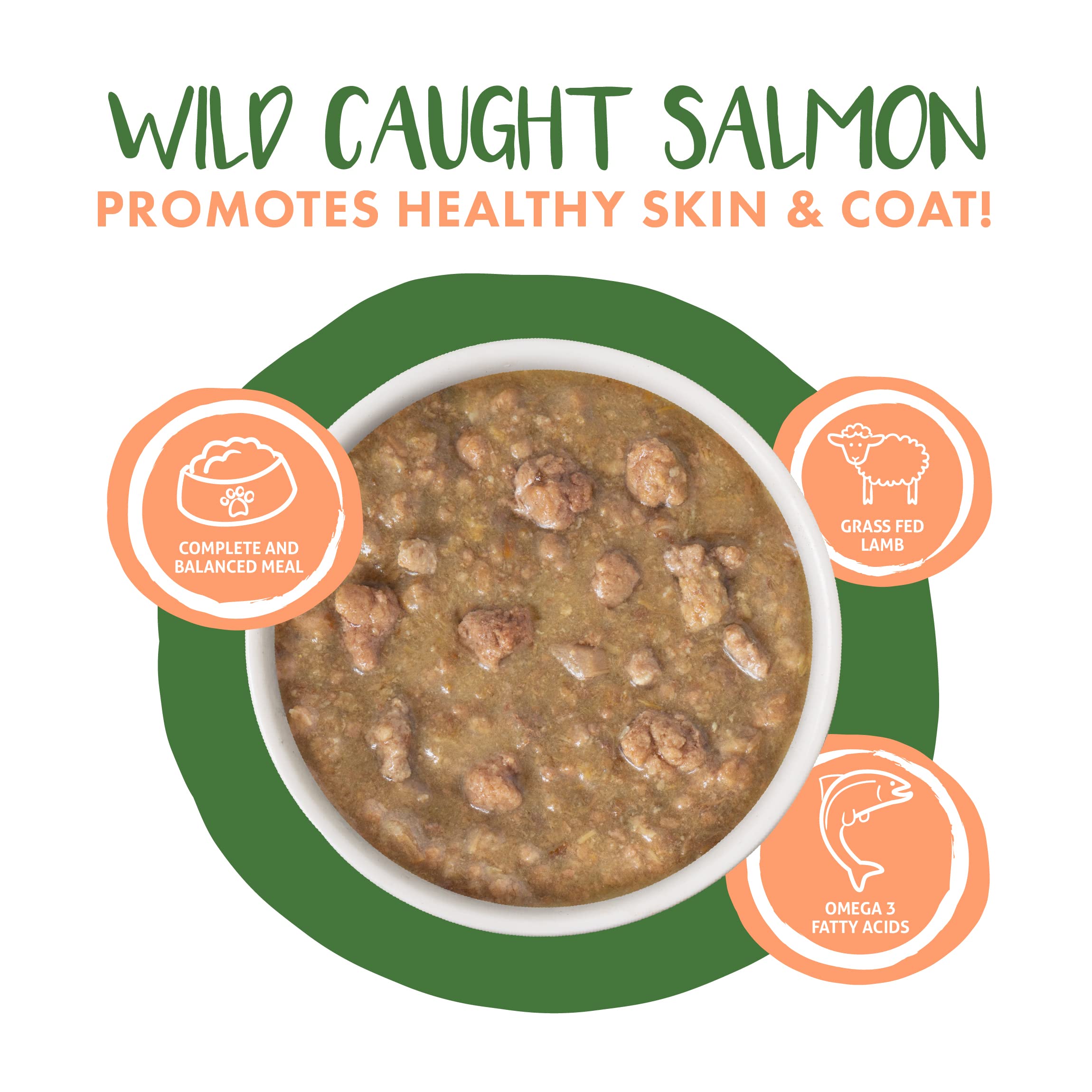 Weruva Classic Cat Stews!, Stewy Lewis with Lamb, Chicken & Salmon in Gravy, 2.8oz Can (Pack of 12)