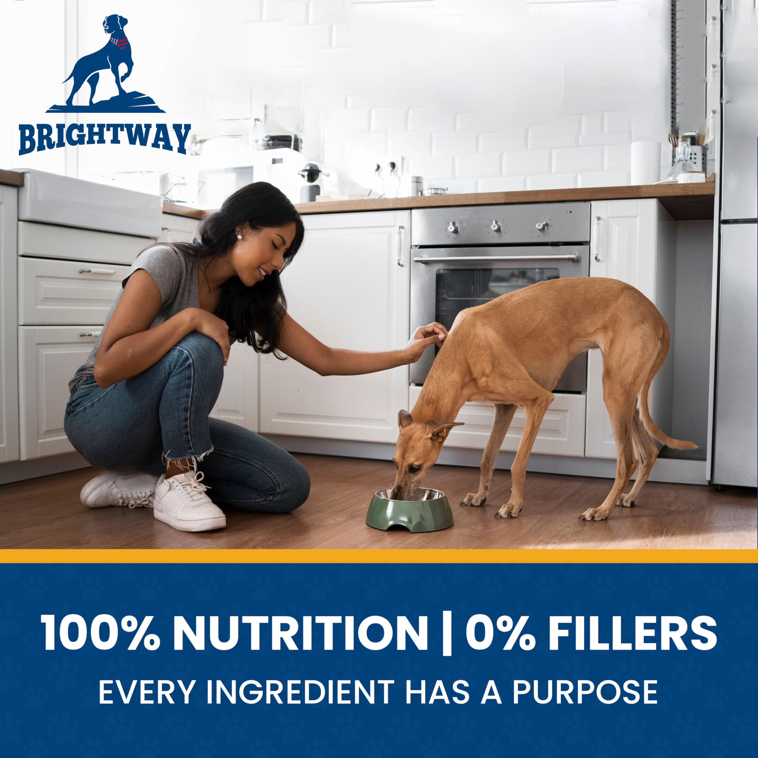 Brightway Pets Primal Protein Bites - Freeze Dried Raw Chicken Dog Treats | High Protein, Cage-Free Chicken & Liver | Made in US
