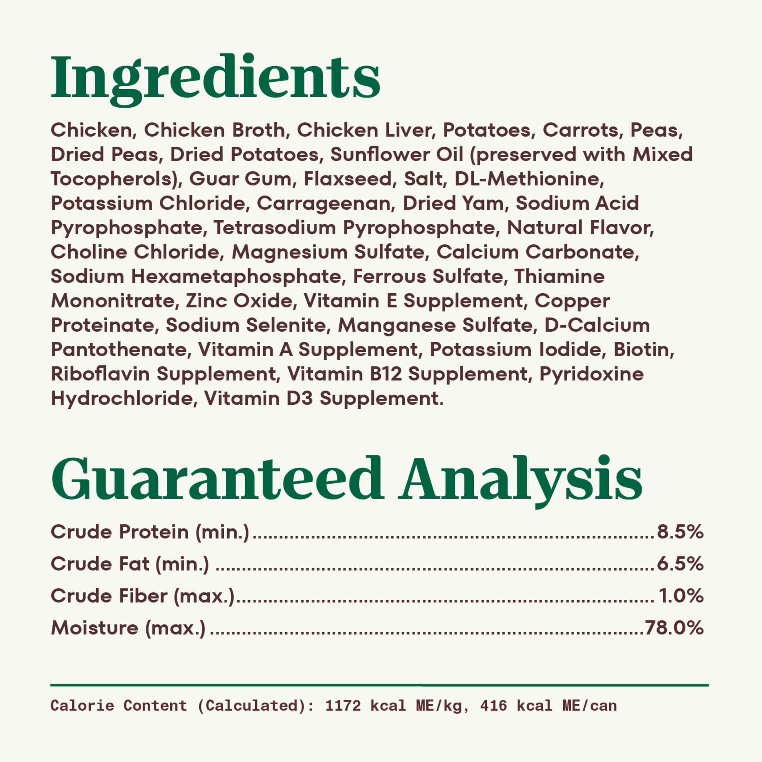 Nutro Natural Choice Premium Loaf Adult Wet Dog Food Chicken Recipe 12.5 oz Cans (12 Count, Pack of 1)