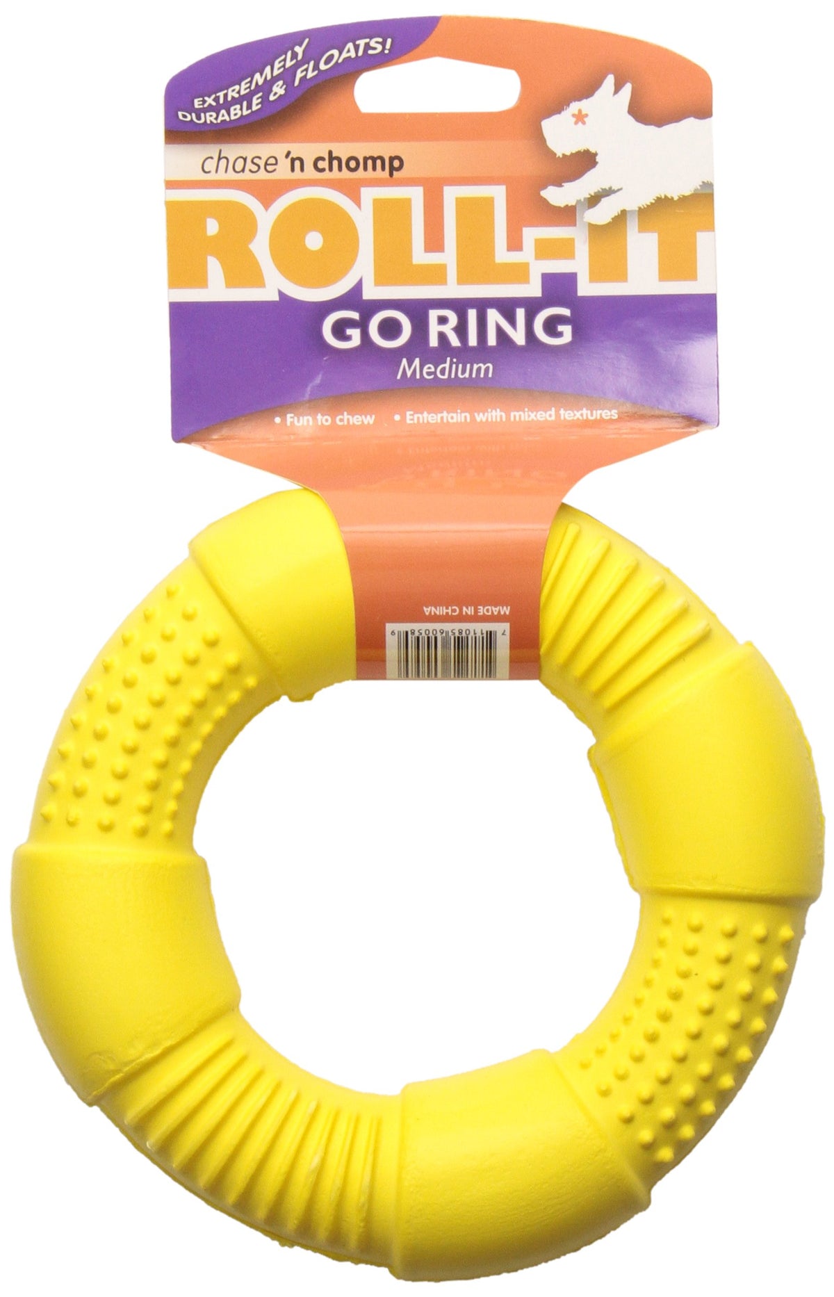 Chase 'N Chomp Go-Ring Pet Chew Toy, Medium