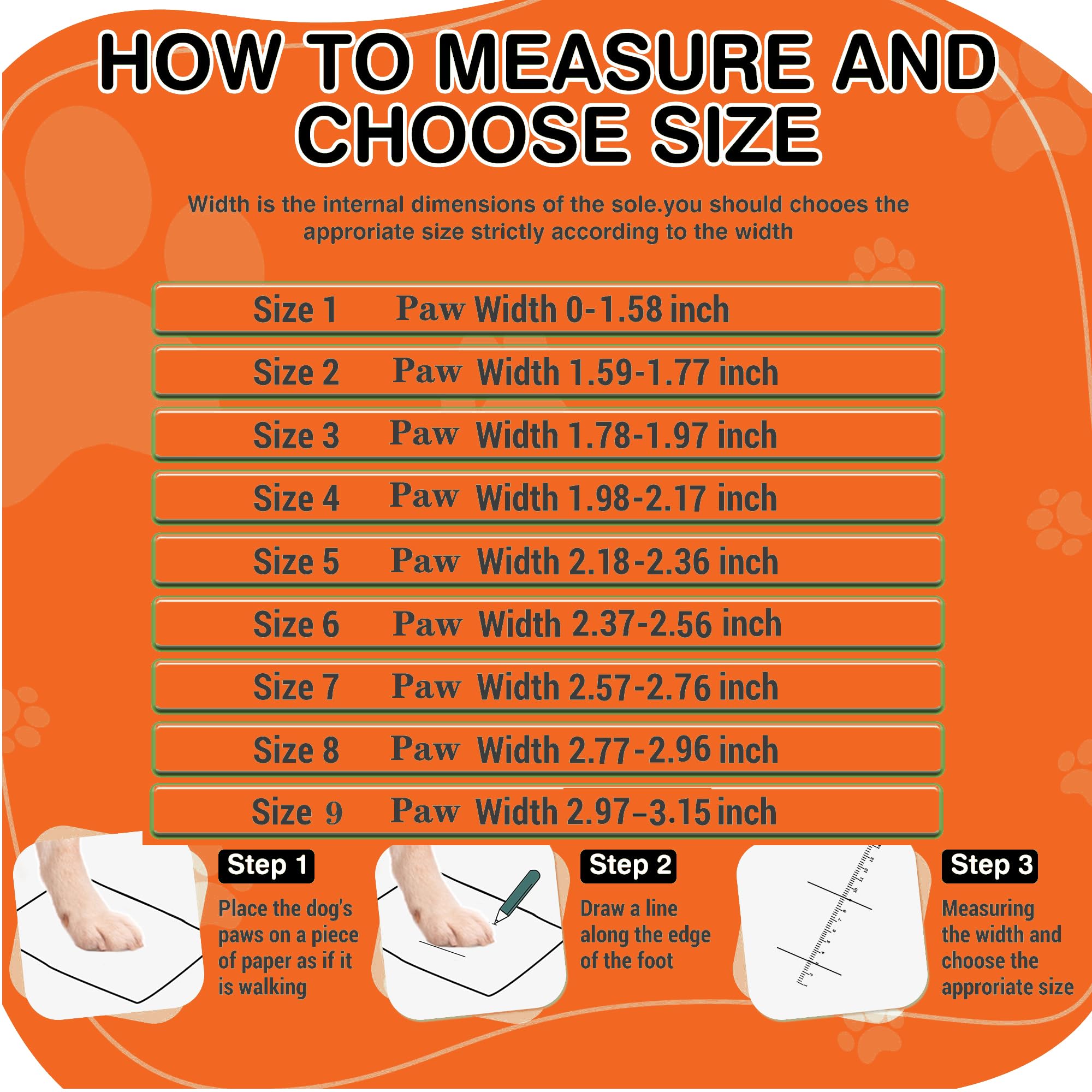 Dcoagt Dog Shoes Waterproof Dog Boots For Small Medium Large Puppy With Reflective Straps Rugged Anti-Slip Sole,Paw Protectors D