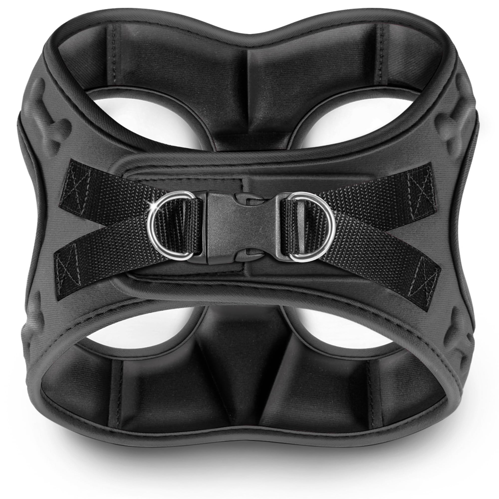 Comfort Fit Step-In Dog & Puppy Harness - Comfortable Dog & Puppy Vest: Adjustable, Soft Padded, Easy To Put-On For Small, Mediu