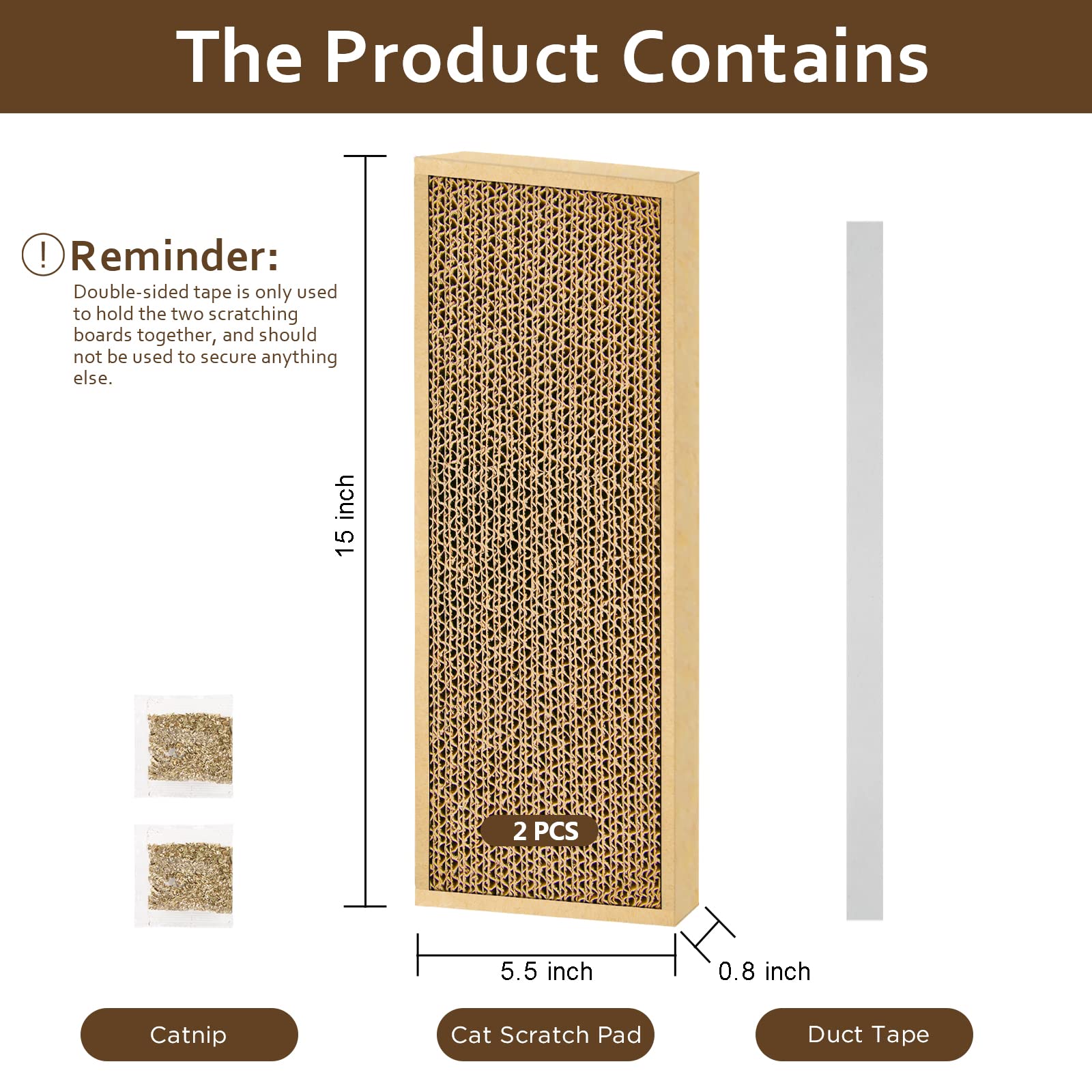 Happyfreesx Splicing Cat Scratch Pad: Cat Scratchers For Indoor Kitten, Cat Scratching Pad, Cat Scratcher Cardboard, Cat Scratching Pad, Premium Scratch From Cats, Double-Sided Design