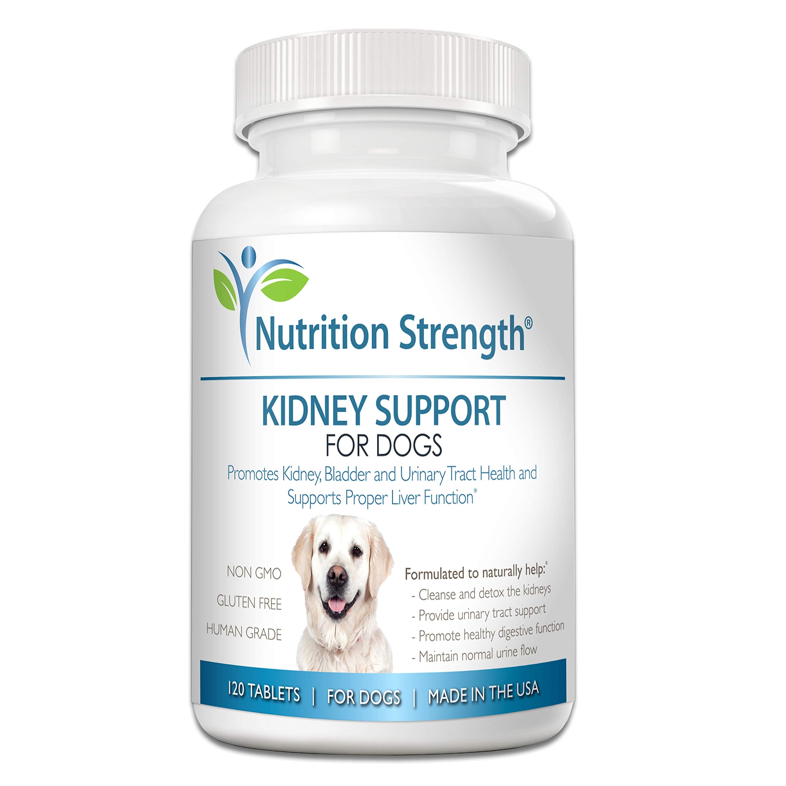 Nutrition Strength Kidney Support for Dogs - Renal, Bladder and Urinary Tract Health Supplement, Plus Immune and Digestive Suppo