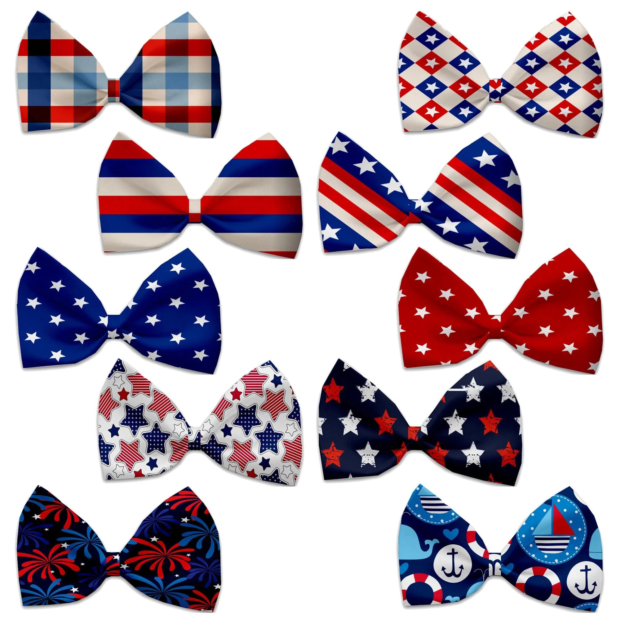 Mirage Pet Products Fireworks Pet Bow Tie