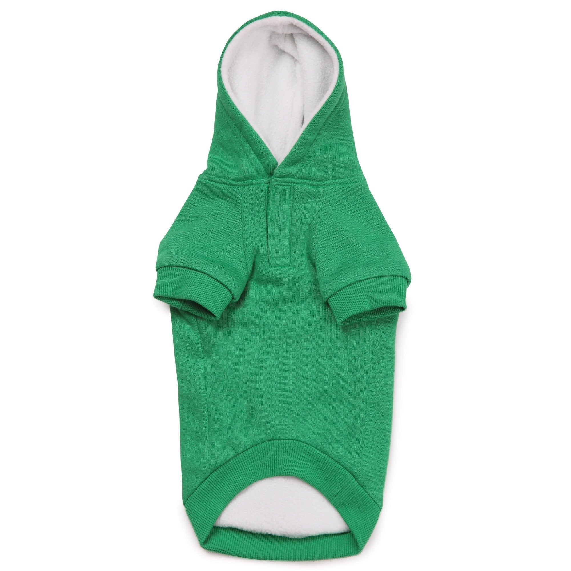 Zack & Zoey Fleece-Lined Hoodie for Dogs, 24 X-Large, Green