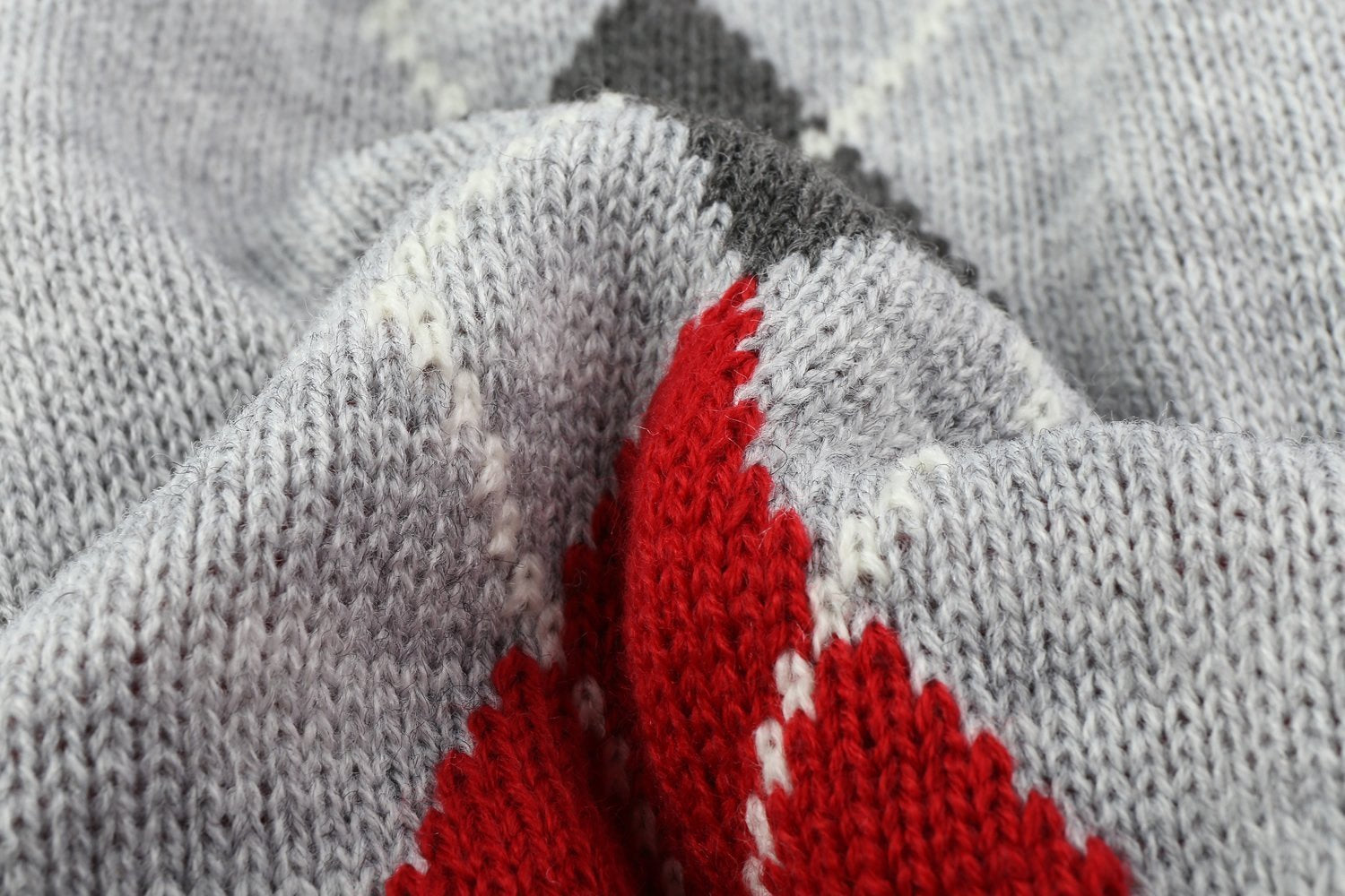 Argyle Knit Pet Sweaters Clothes For Small Dogs, Classic Purple Small (S) Size