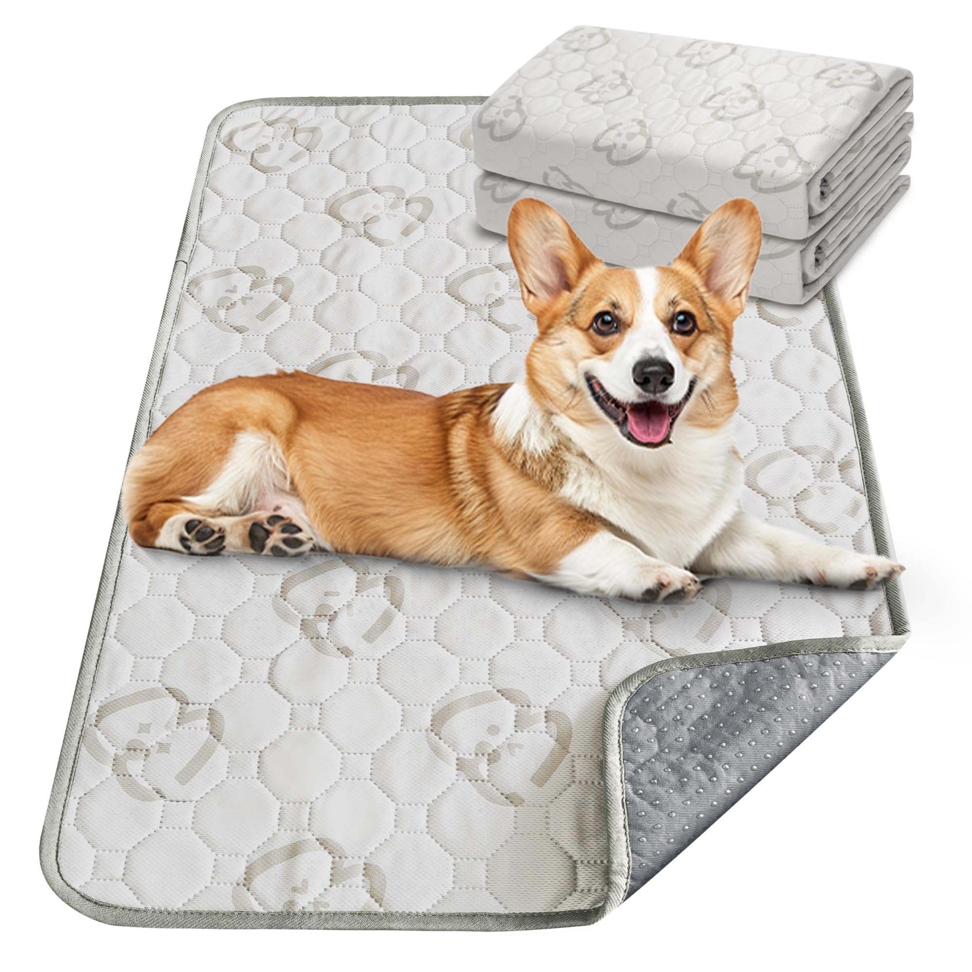 Fxw Washable Pee Pads For Dogs, Puppy Pads With Super Absorbent, Specifically Designed For 36Inch Cages, Rectangle, 35' X 23',