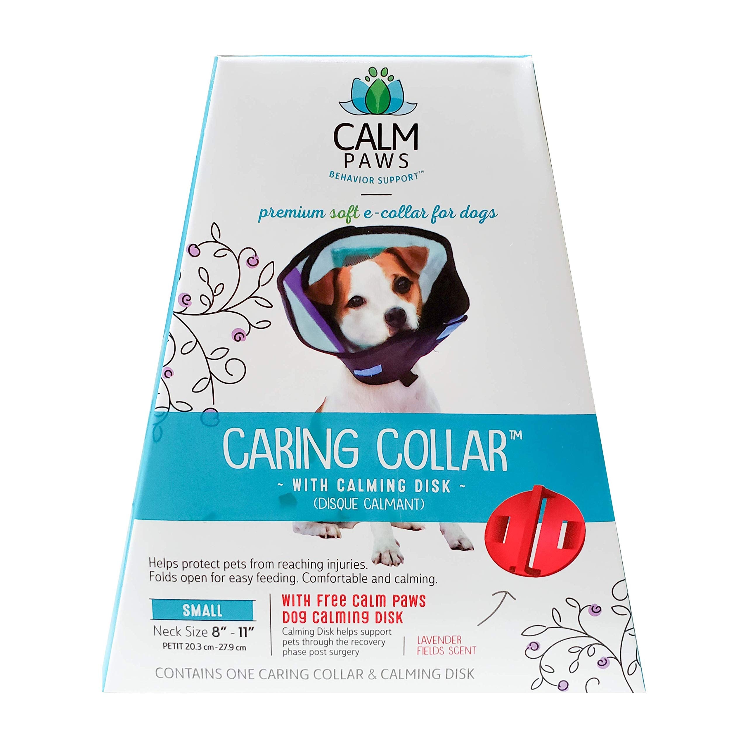 Calm Paws Dog Caring Collar W/Calming Sm.