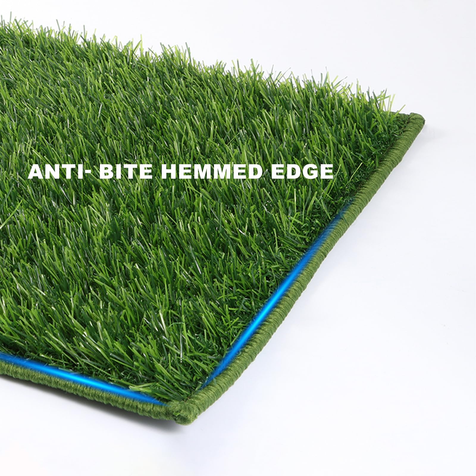 Hq4Us 4Legs Dog Grass Pad With Tray Small 23'' X 16'', Dog Potty (No Grate) With Ultra-Absorbent Artificial Grass For Dogs With