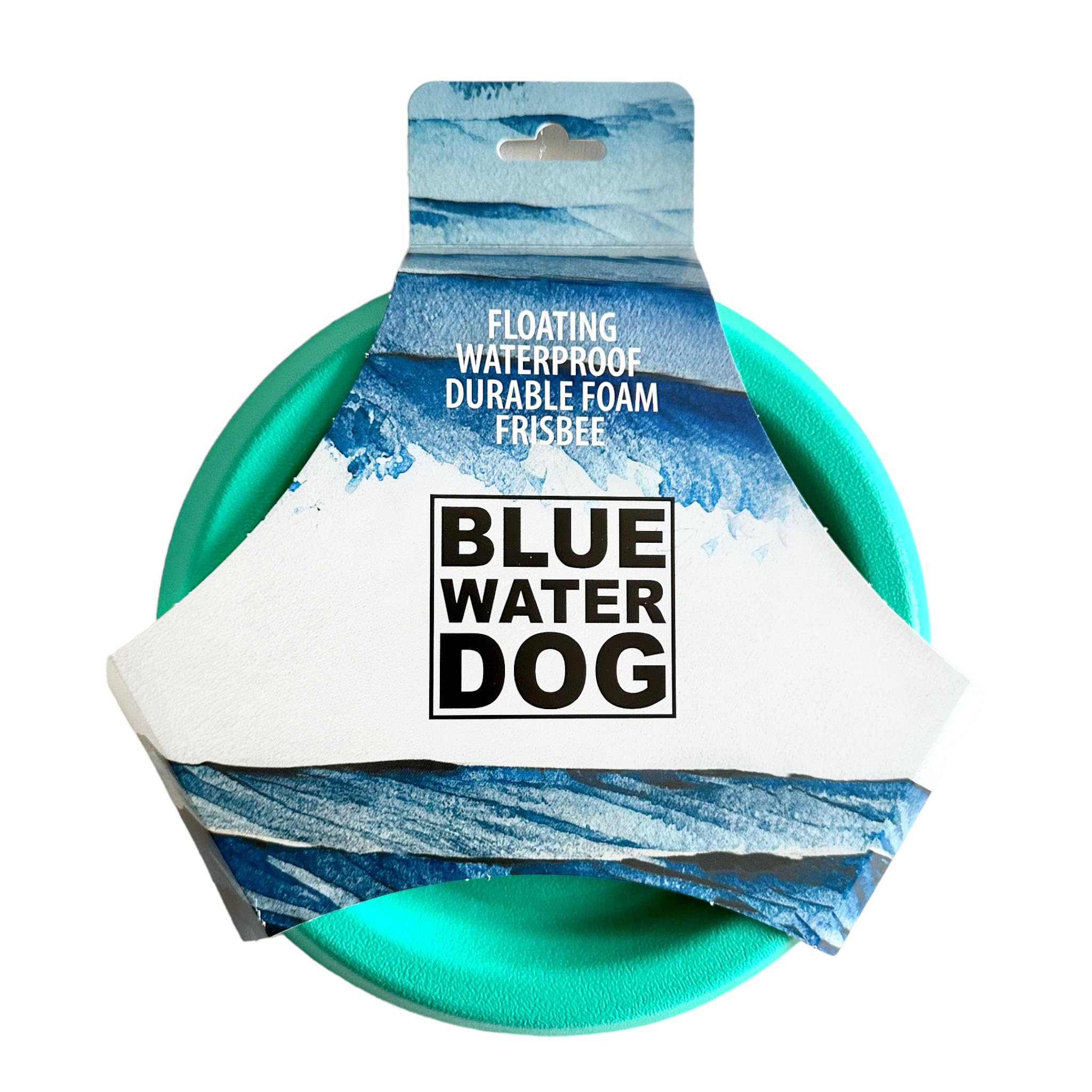 Bluewater Dog Flying Disc Soft Dog Toy, Floats in Water & Safe on Teeth - for Large Dogs