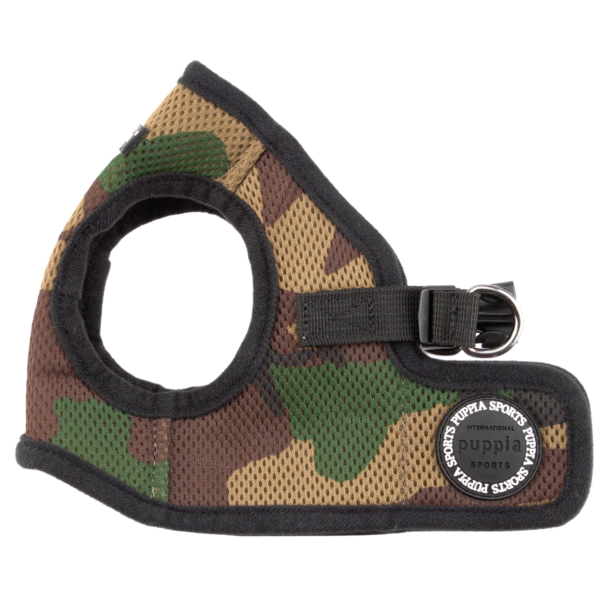 PUPPIA International Harness Soft B Vest, X-Small, Camo