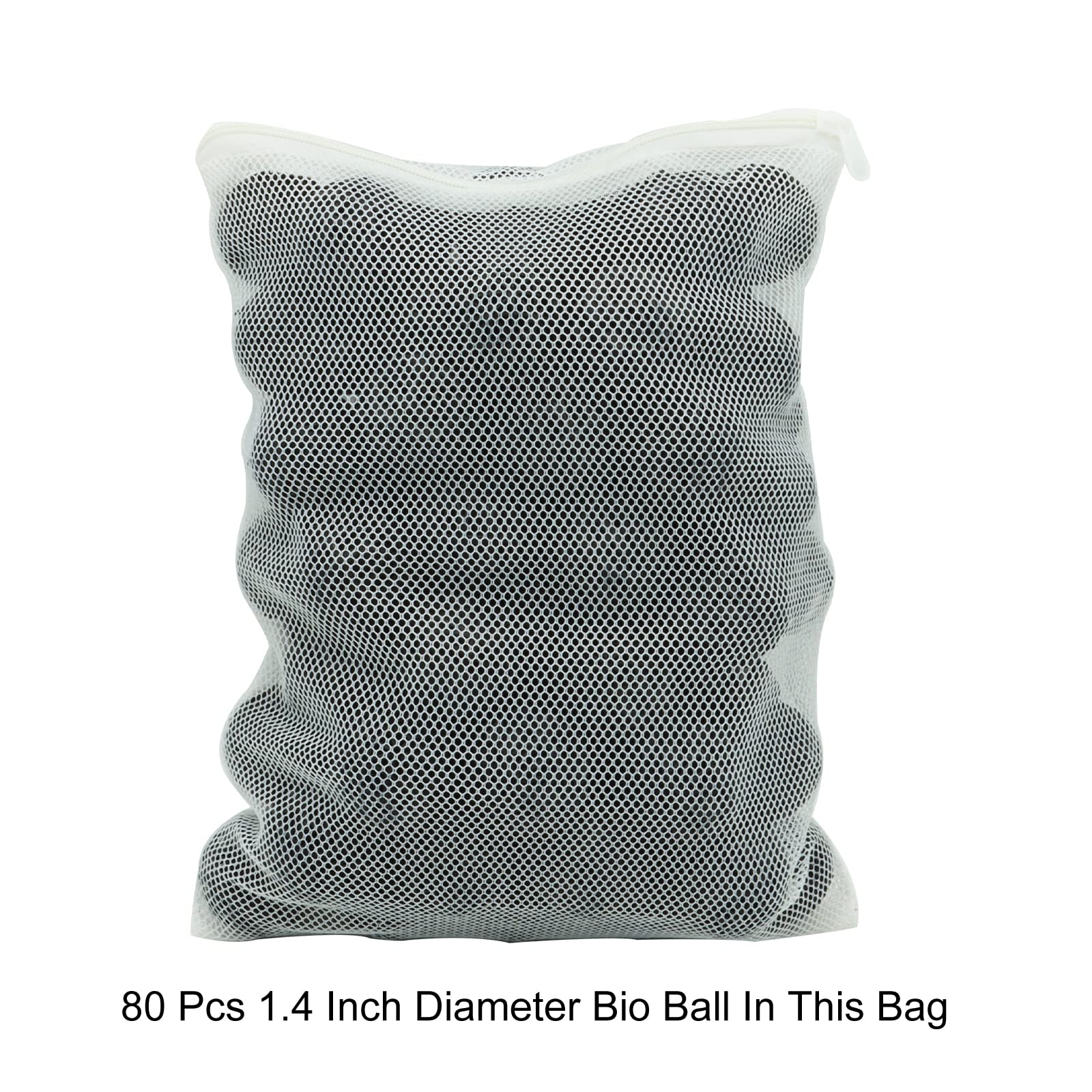 Alegi 10 Pcs Aquarium Filter Media Bags With Zipper, Mesh Reusable Bags For Aquarium Filter Media (11.8' X 8')