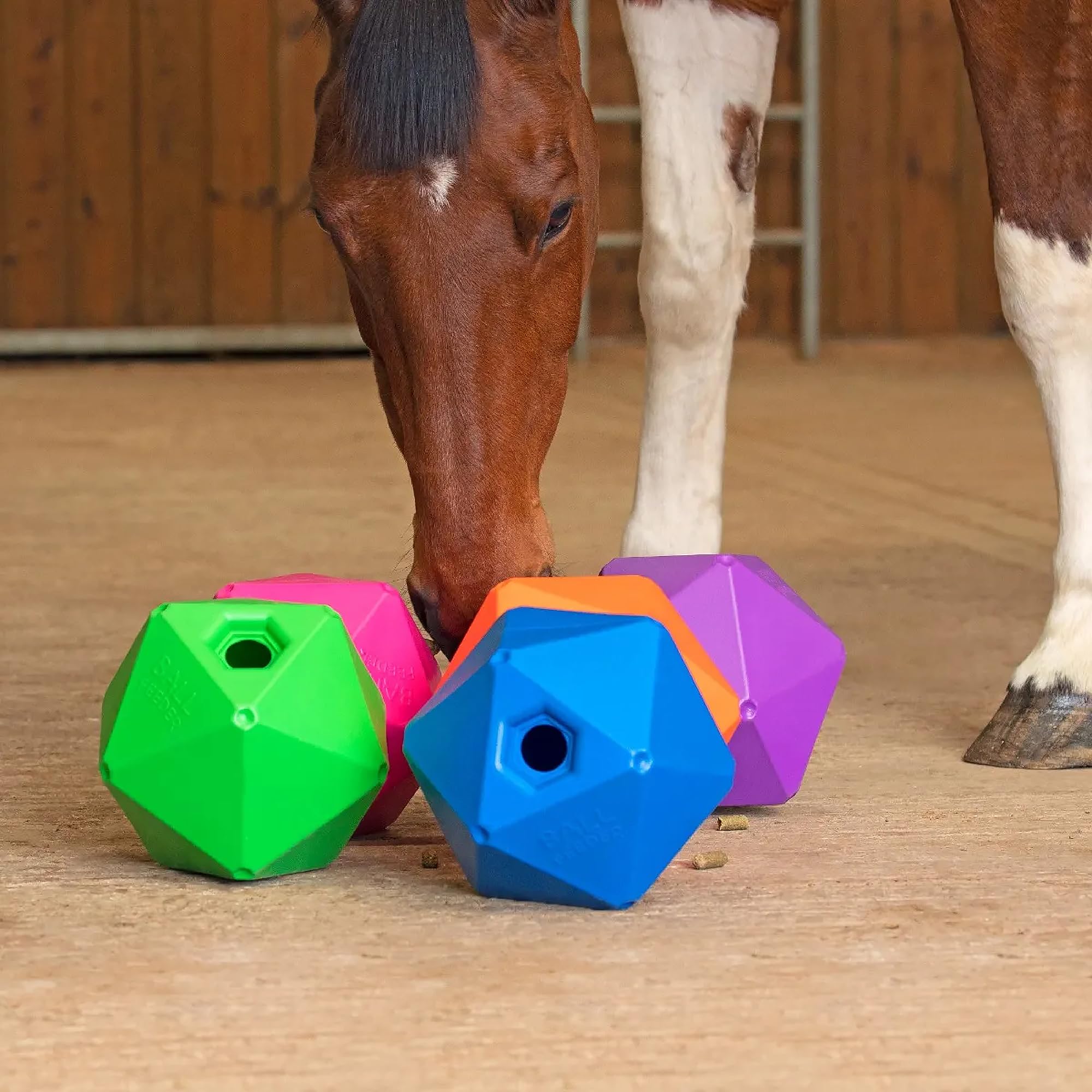 Shires Ball Feeder, Size: 9', Color: Orange