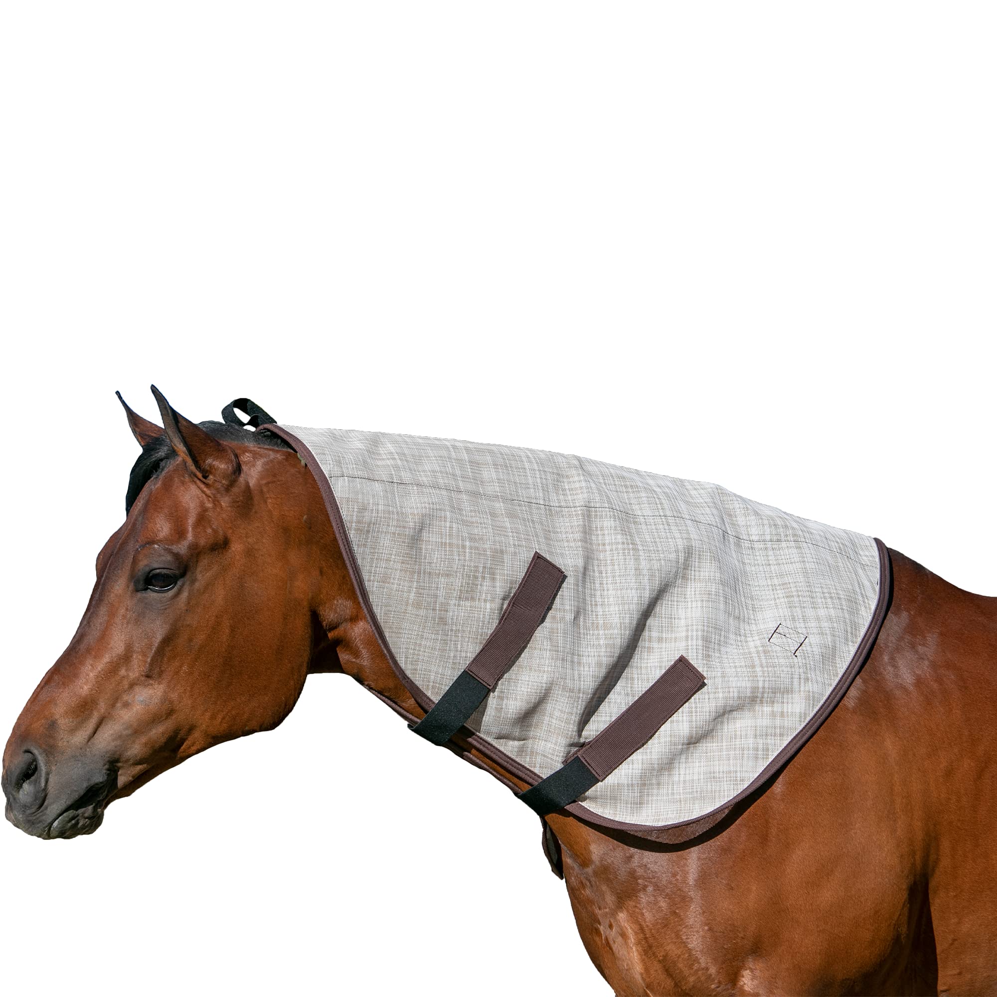 Kensington Protective Products Natural Collection Signature Textilene Nylon-Lined Neck Piece, Large, Desert Sand