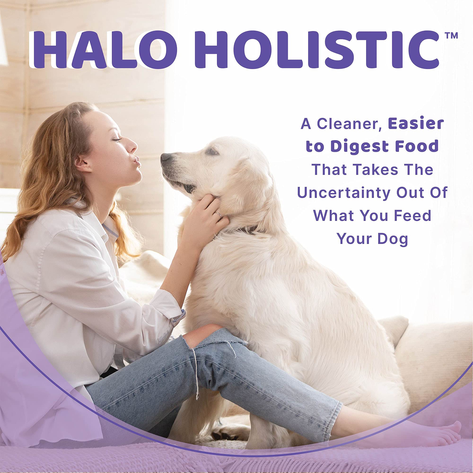 Halo Wet Dog Food Chicken Stew Recipe, Real Meat Canned Dog Food, Meal or Topper, 13.2 Oz Can (Pack of 6)