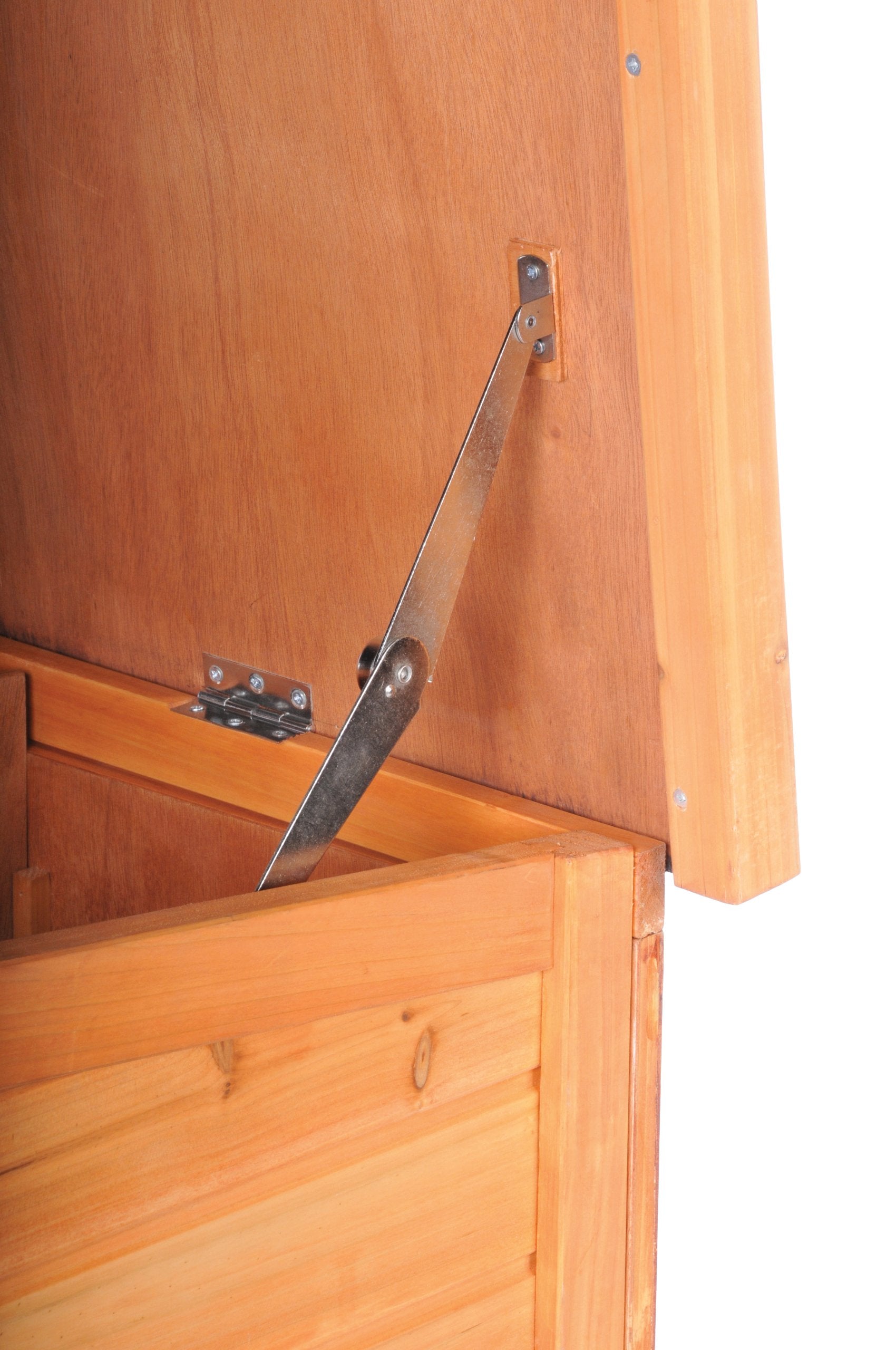 Prevue Hendryx, Stained Wood Prevue Pet Products Small 460 Rabbit Hutch, 36.0' L X 24.0' W X 35.5' H