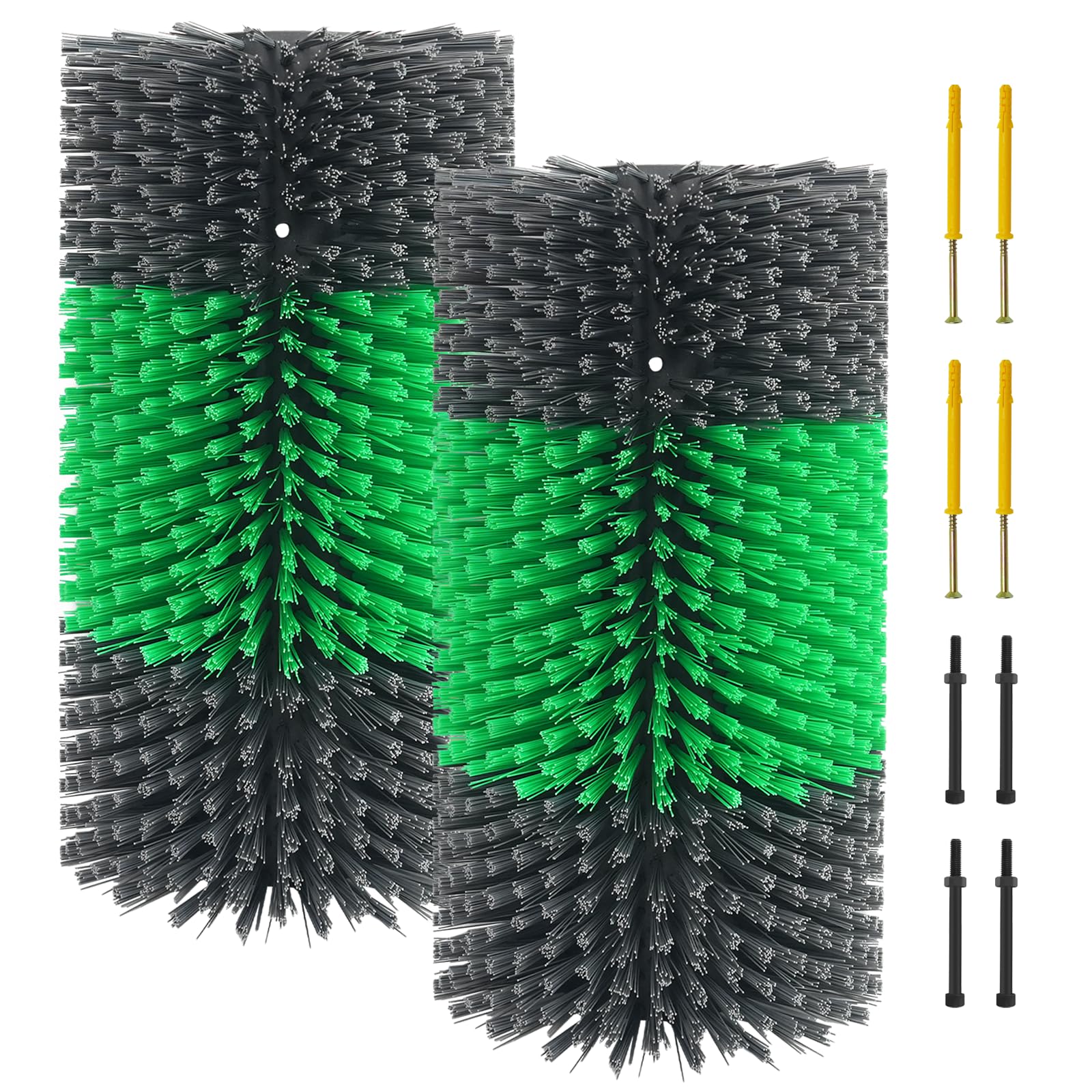 Widen Livestock Scratching Brush Horse Scratcher Full Massage Grooming Brush Animal Back Itch Relief With 16 Screws for Goat,Cat