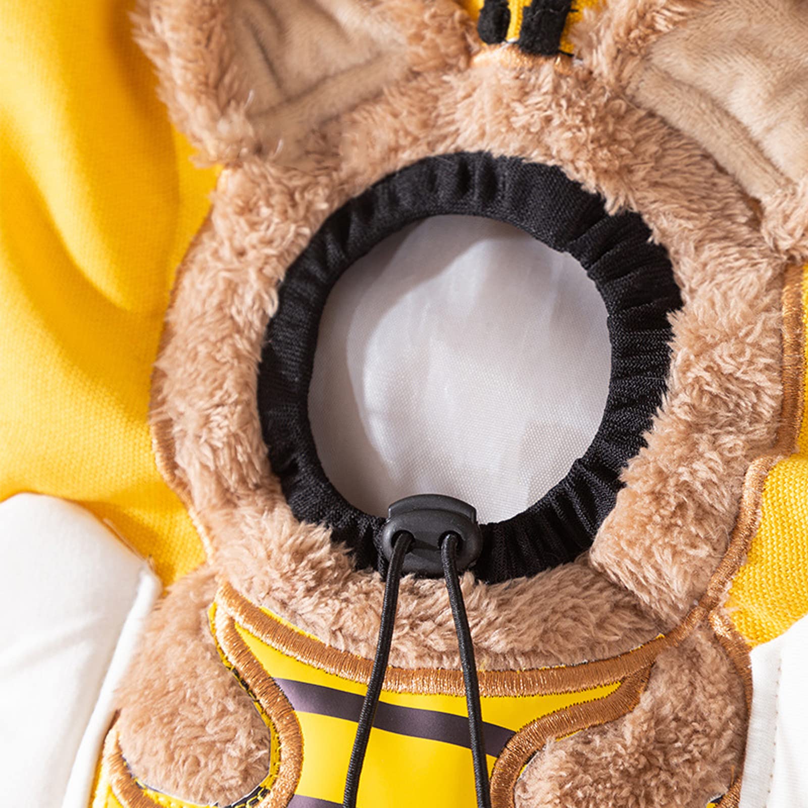 Pet Canvas Shoulder Carrying Bag, Cute Bee Shaped Cat Carrier, S Size Portable Kitten & Puppy Tote, Cozy Carriers For Small Dogs