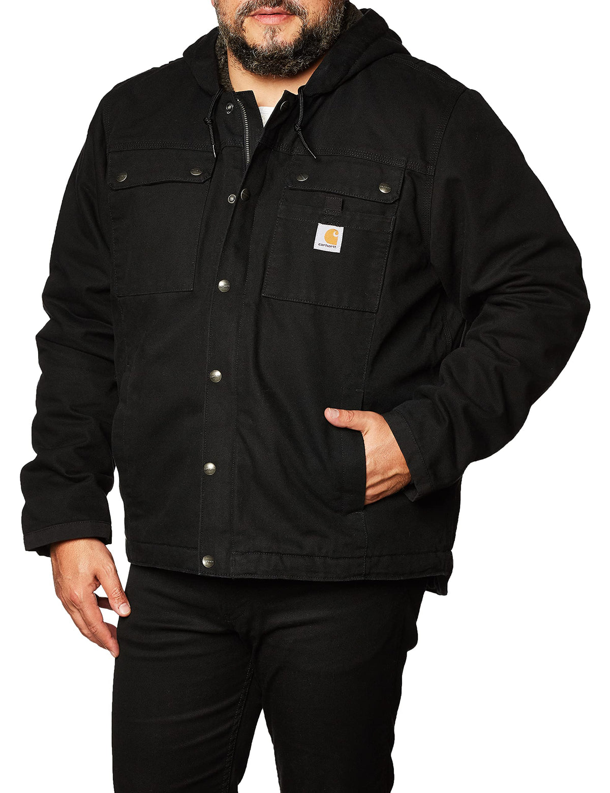 Carhartt Mens Bartlett Jacket (Regular And Big  Tall Sizes), Black, X-Large
