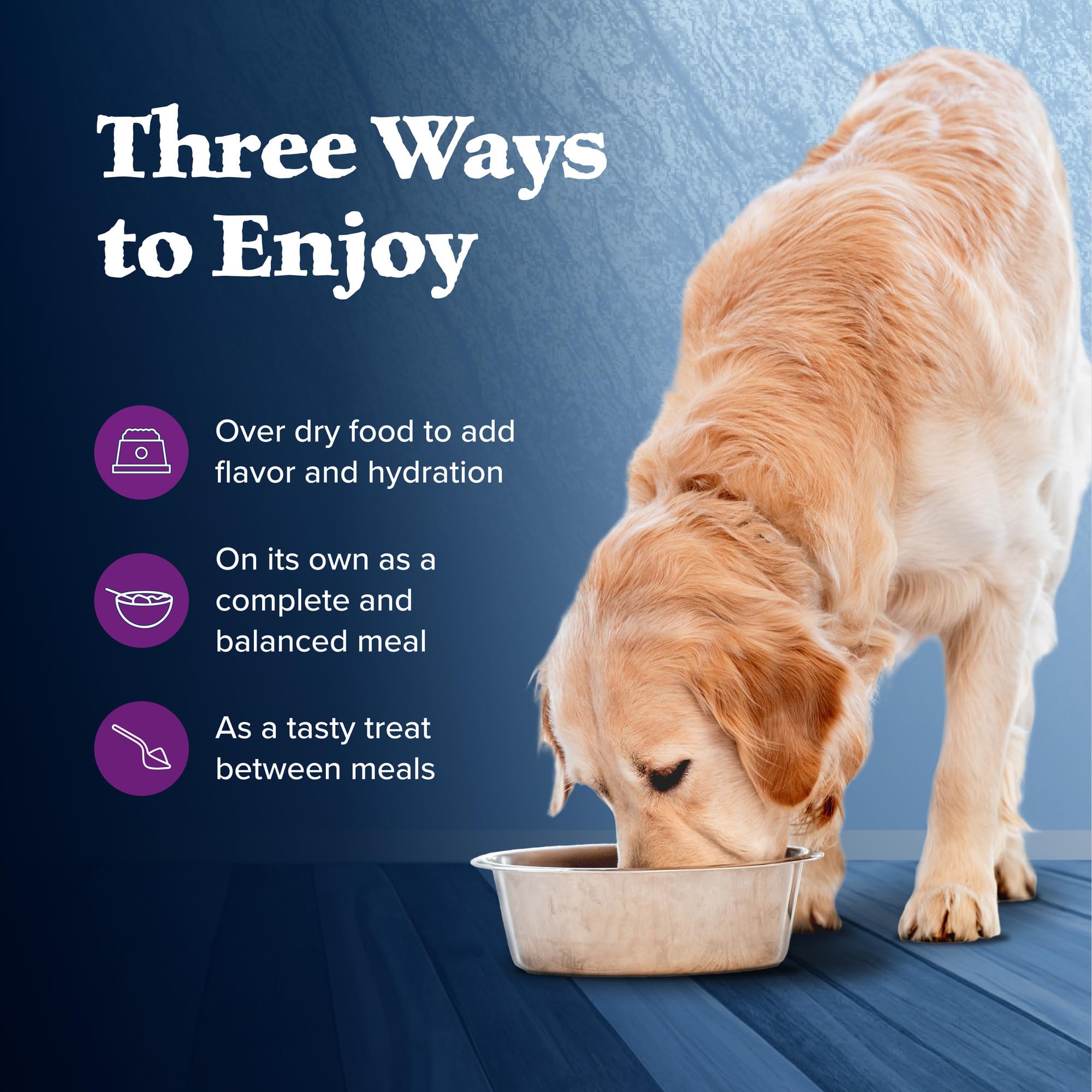 Blue Buffalo Wilderness Adult Wet Dog Food with Wholesome Grains, Made with Natural Ingredients, Beef & Chicken Grill, 12.5-oz.