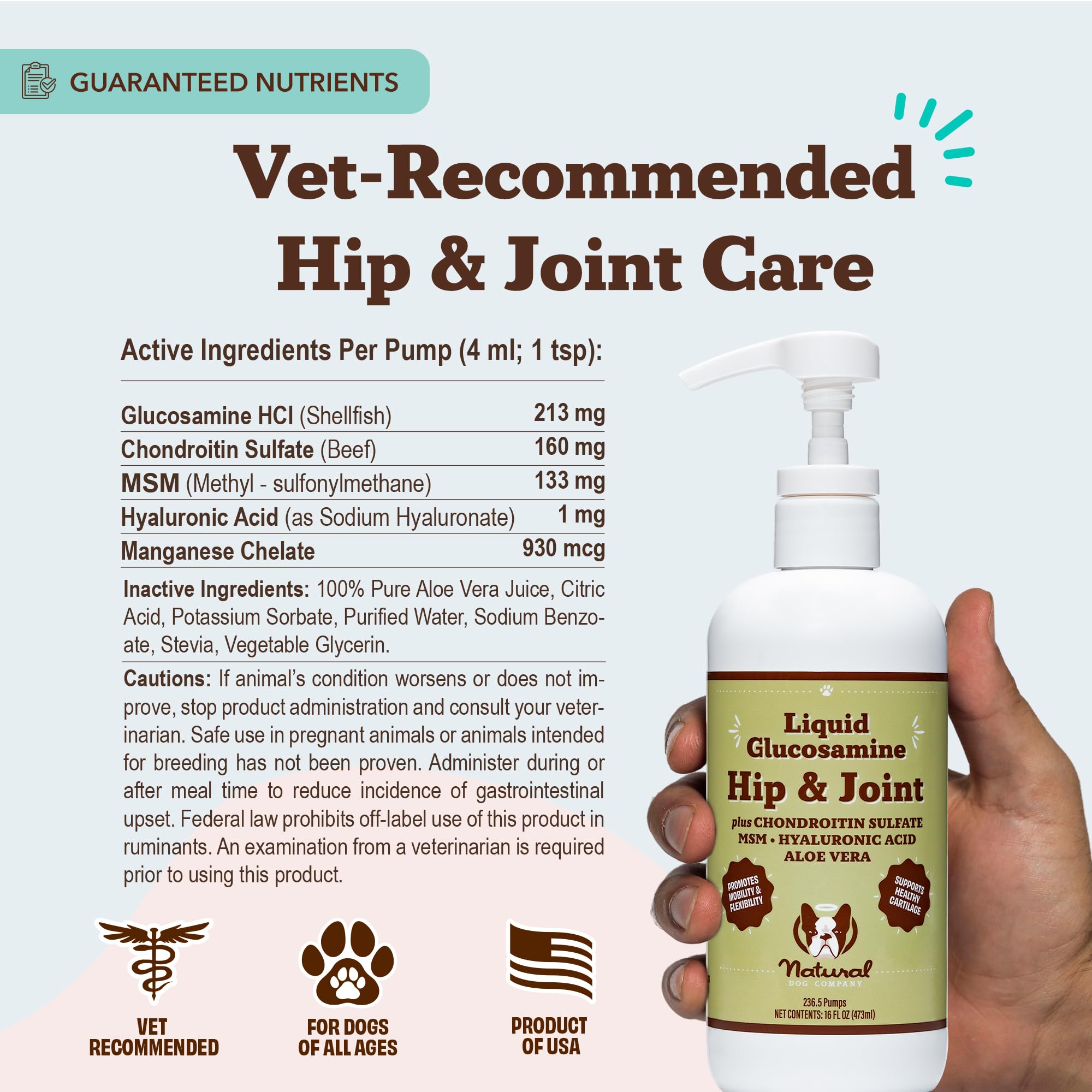 Natural Dog Company Healthy Joints, Skin and Coat Bundle for Dogs, Includes (1) Bottle Natural Dog Company Skin and Coat Oil, (1