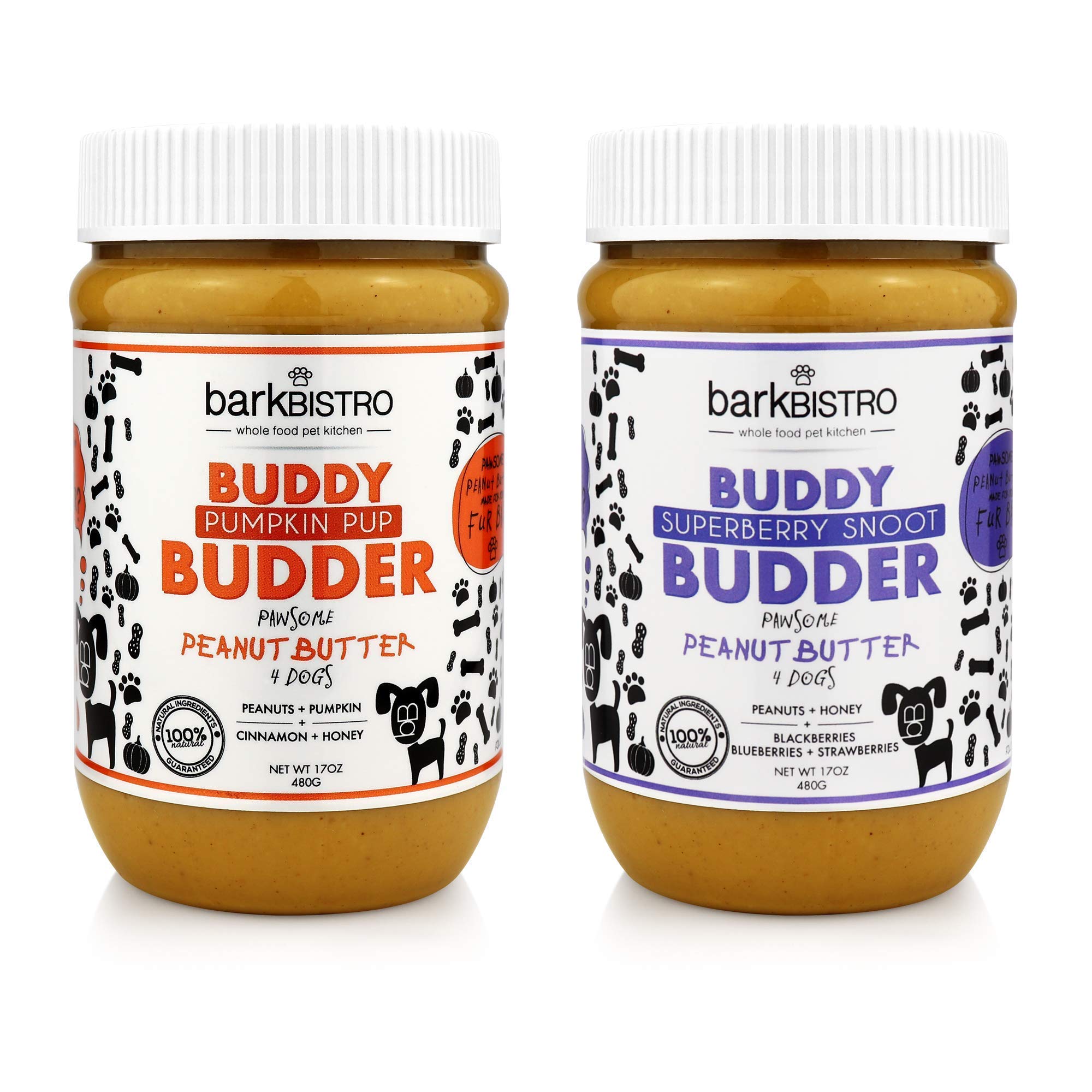 Bark Bistro Company, Superberry Snoot + Pumpkin Pup, Dog Peanut Butter, Healthy Dog Treats, Peanut Butter Dog Treats, Stuff in T