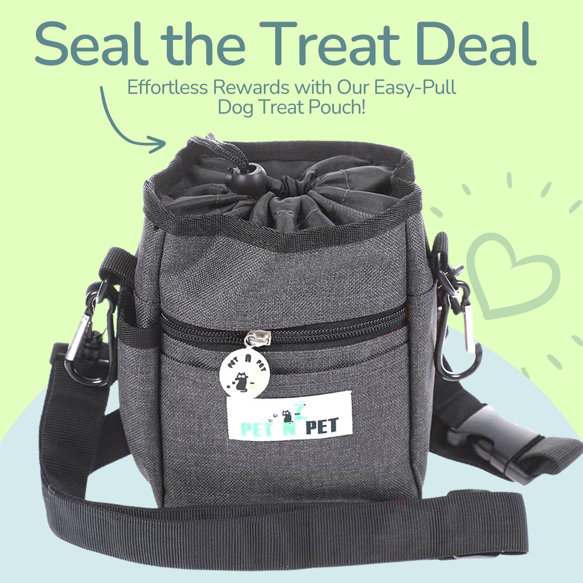 Pet N Pet Dog Treat Pouches For Pet Training, Dog Treat Bag, Dog Training Treat Pouch, Dog Treat Holder, Treat Bag, Dog Training
