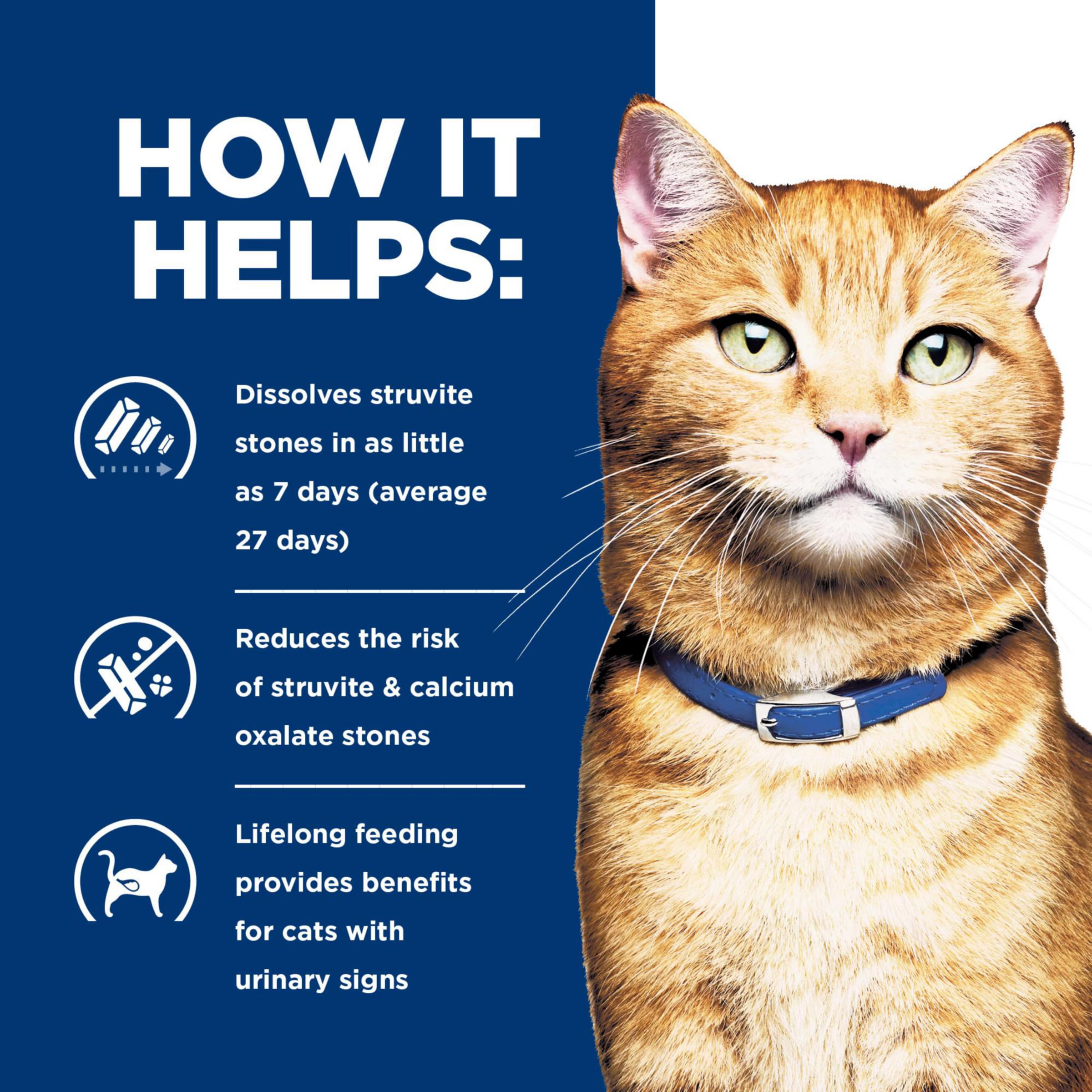 Hills Prescription Diet c/d Multicare Urinary Care with Ocean Fish Dry Cat Food, Veterinary Diet, 8.5 lb. Bag