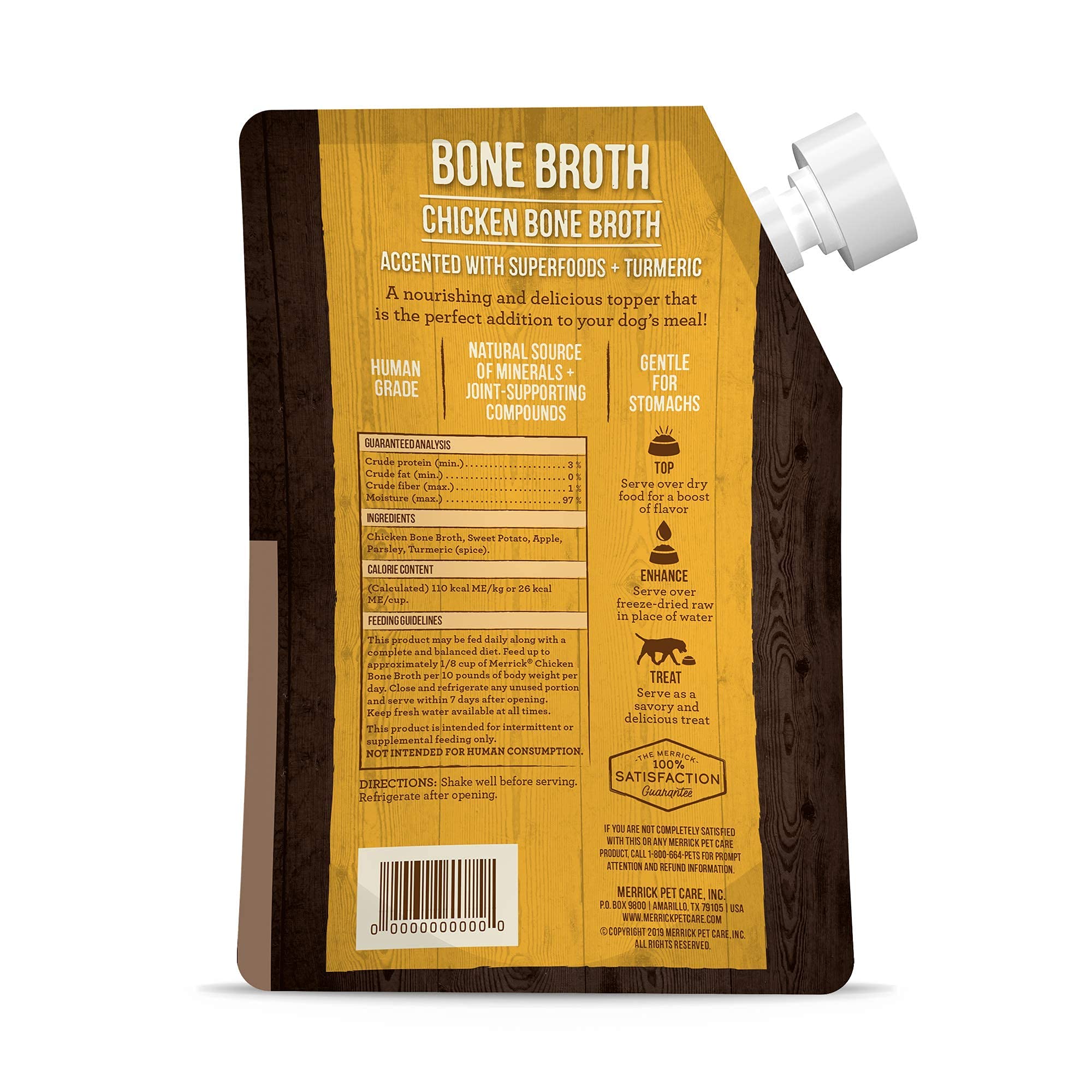 Merrick Grain Free Bone Broth Chicken Recipe