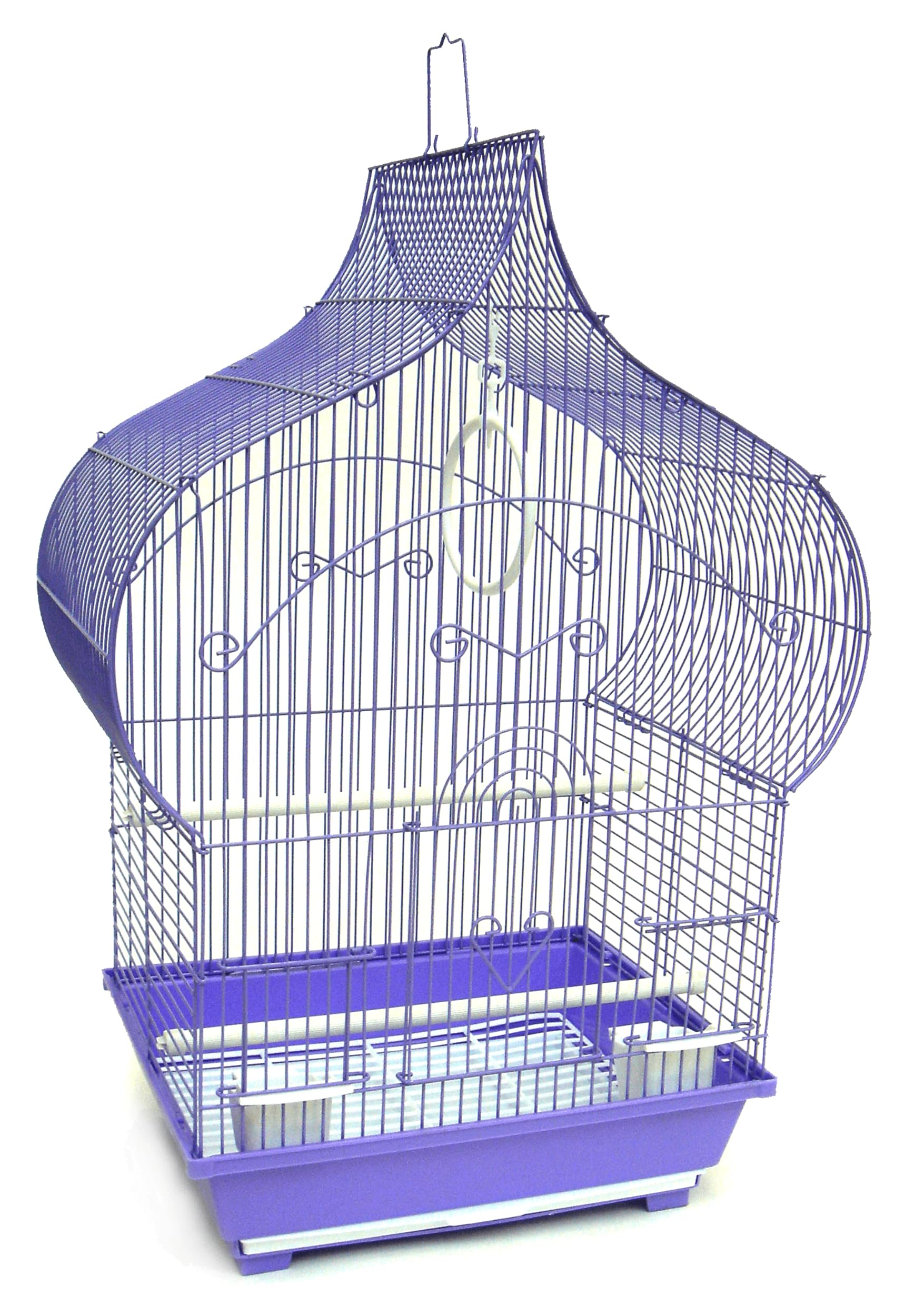 Yml Ymltaj Mahal Top Shape, Purple, Medium, Lockable, Bird Cage