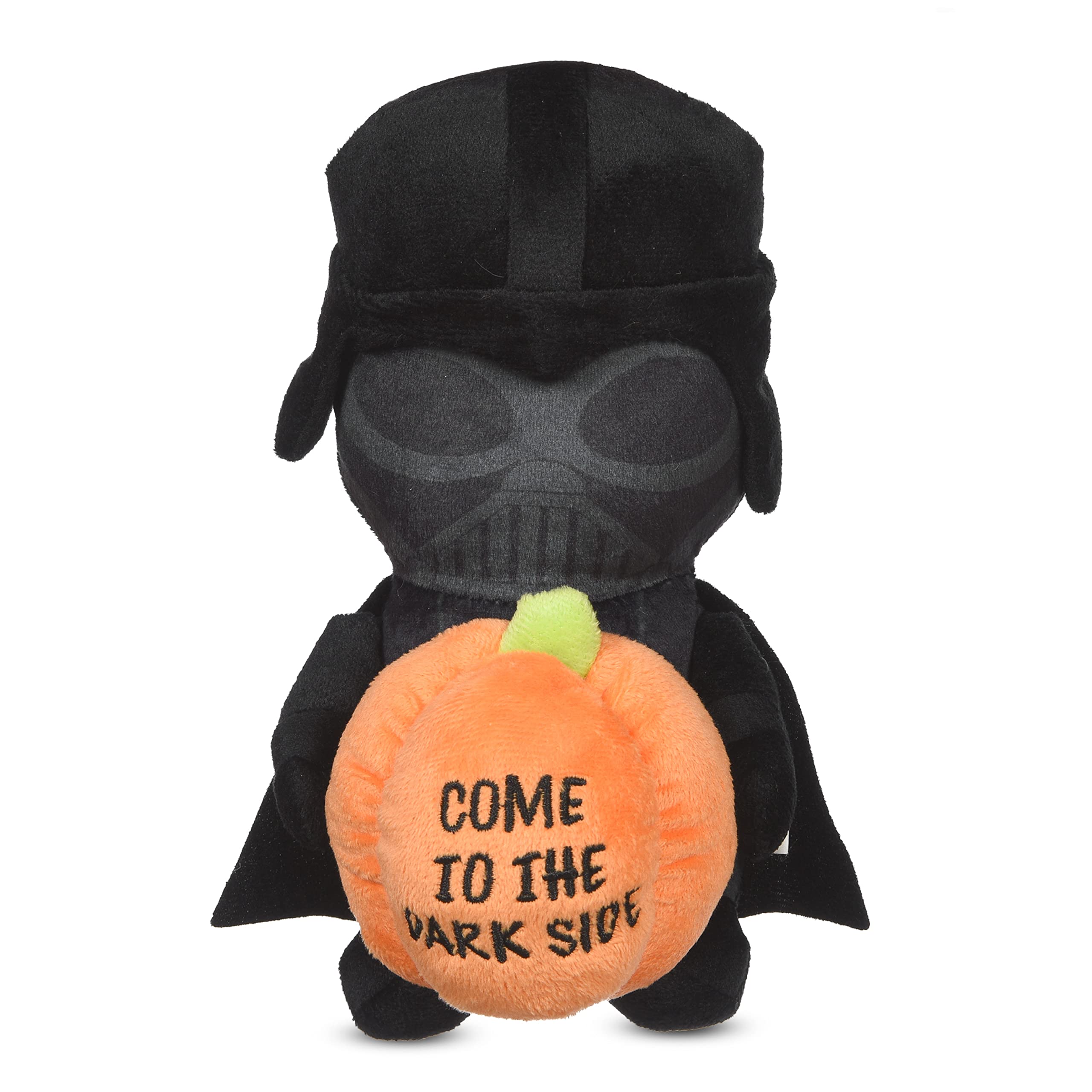 STAR WARS Halloween Darth Vader Pumpkin 9 Squeaky Plush Pet Toy | for Pets Squeaky Toy | Dog Toys, Darth Vader | Gifts for Pets,