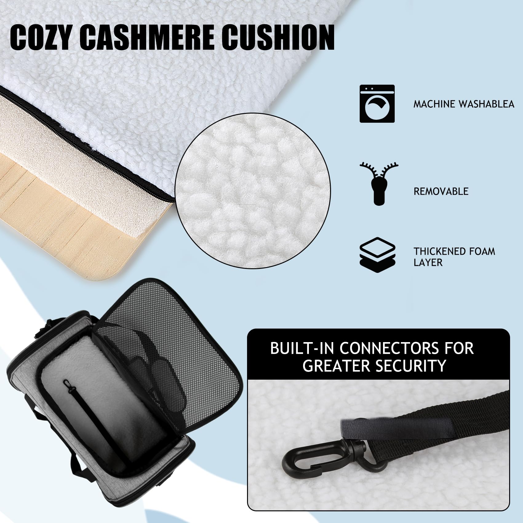 Yipincover Carriers Soft-Sided Pet Carrier For Medium Large Cats Dogs 15Lbs 20Lbs,Ventilated Design,Portable Carry Handle,Collap