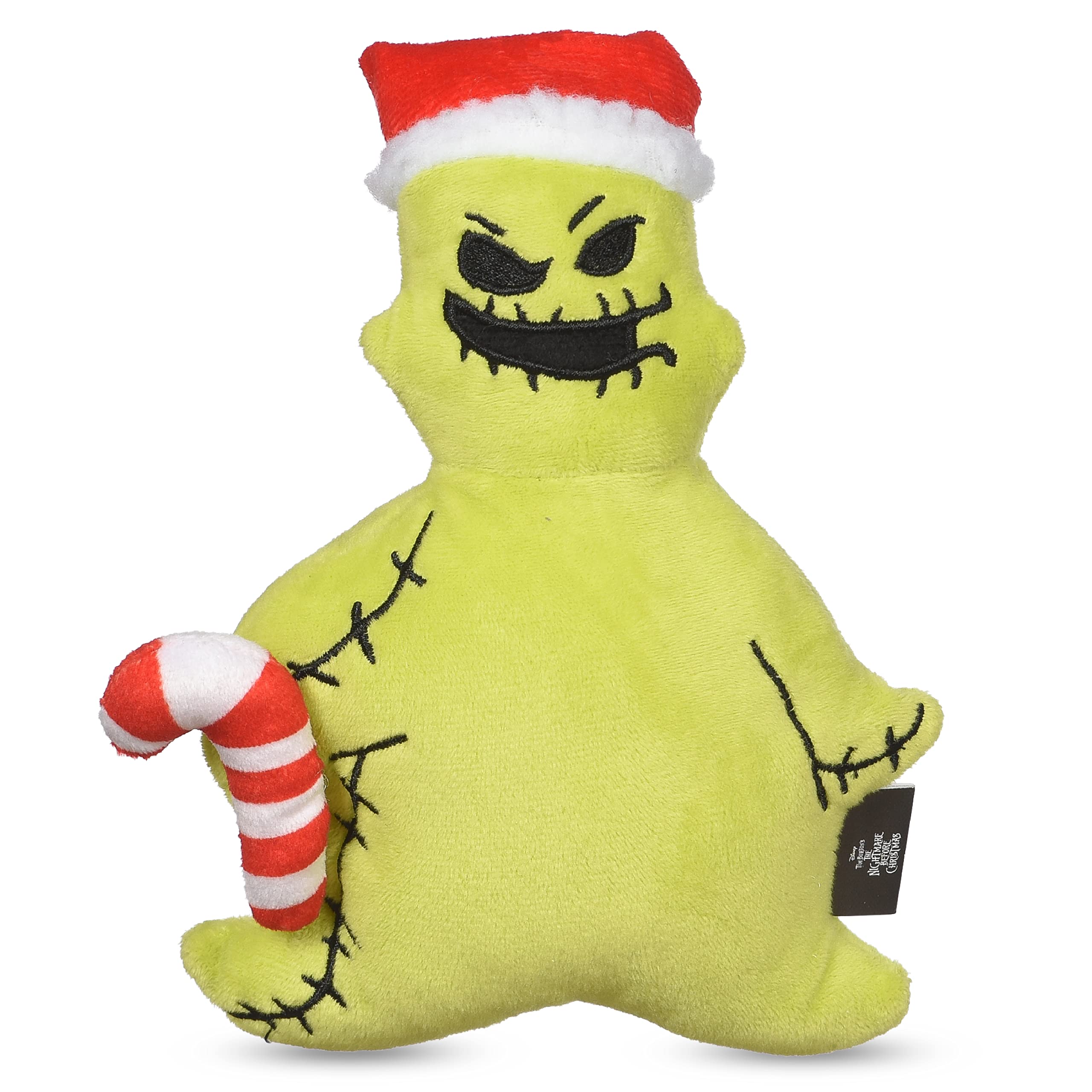 Disney For Pets Tim Burtons Nightmare Before Christmas 6    Holiday Oogie Boogie With Santa Hat Toy For Dogs | Nightmare Before 