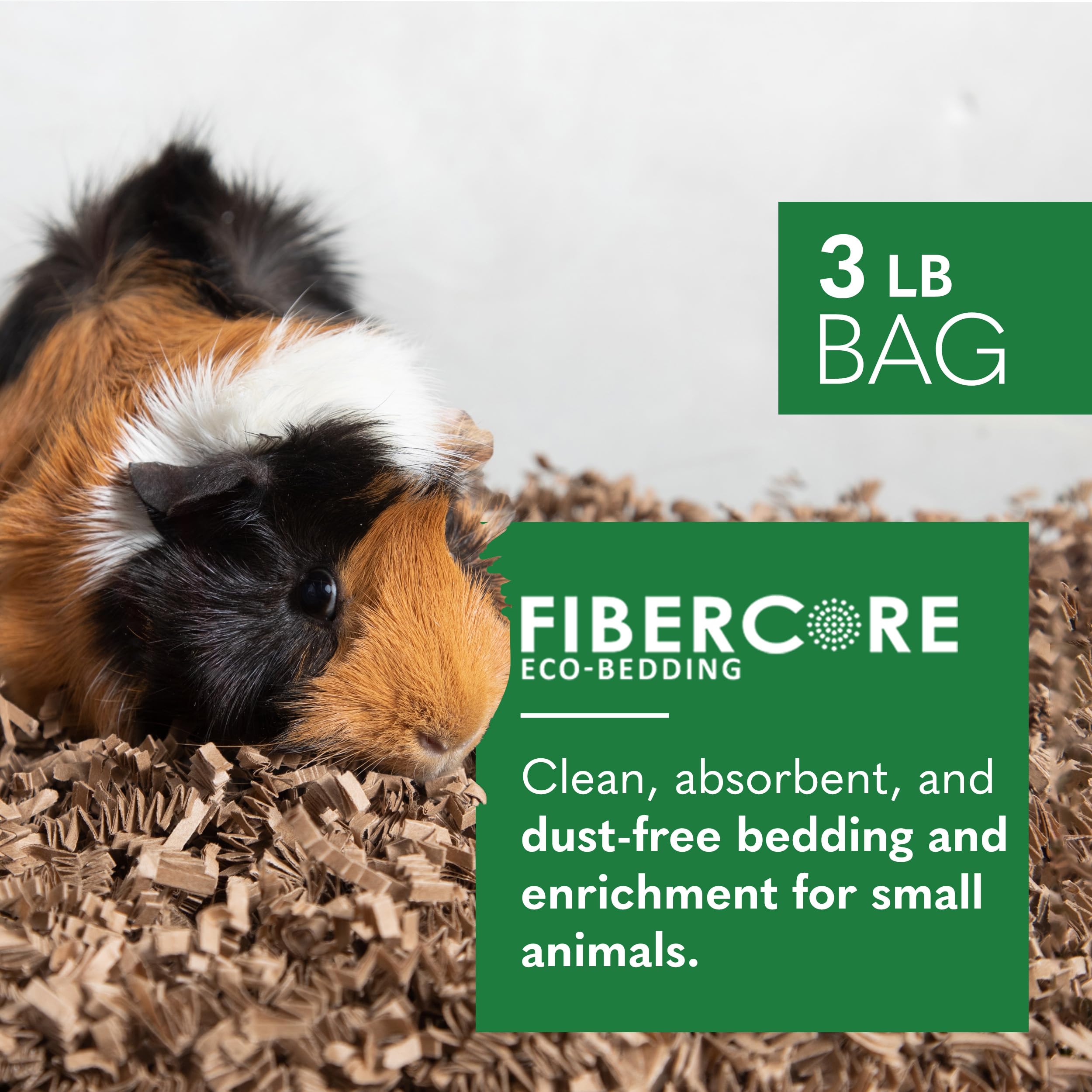 Eco Bedding 99% Dust-Free Paper Bedding For Small Pets And Birds, Eco Natural, 1.5L - Safe, Clean, Ideal Nesting & Burrowing Mat