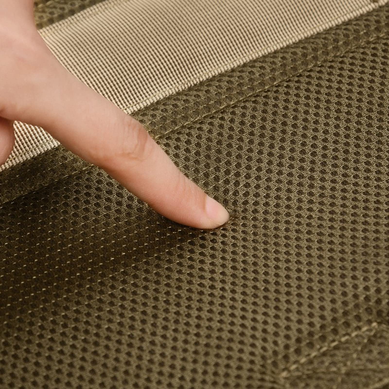 Tactical Dog Harness For Medium And Large Dogs No Pull Adjustable Dog Vest For Training Hunting Walking Military Dog Harness With Handle Service Dog Vest With Molle & Loop Panels Khaki,L(Vest Only)