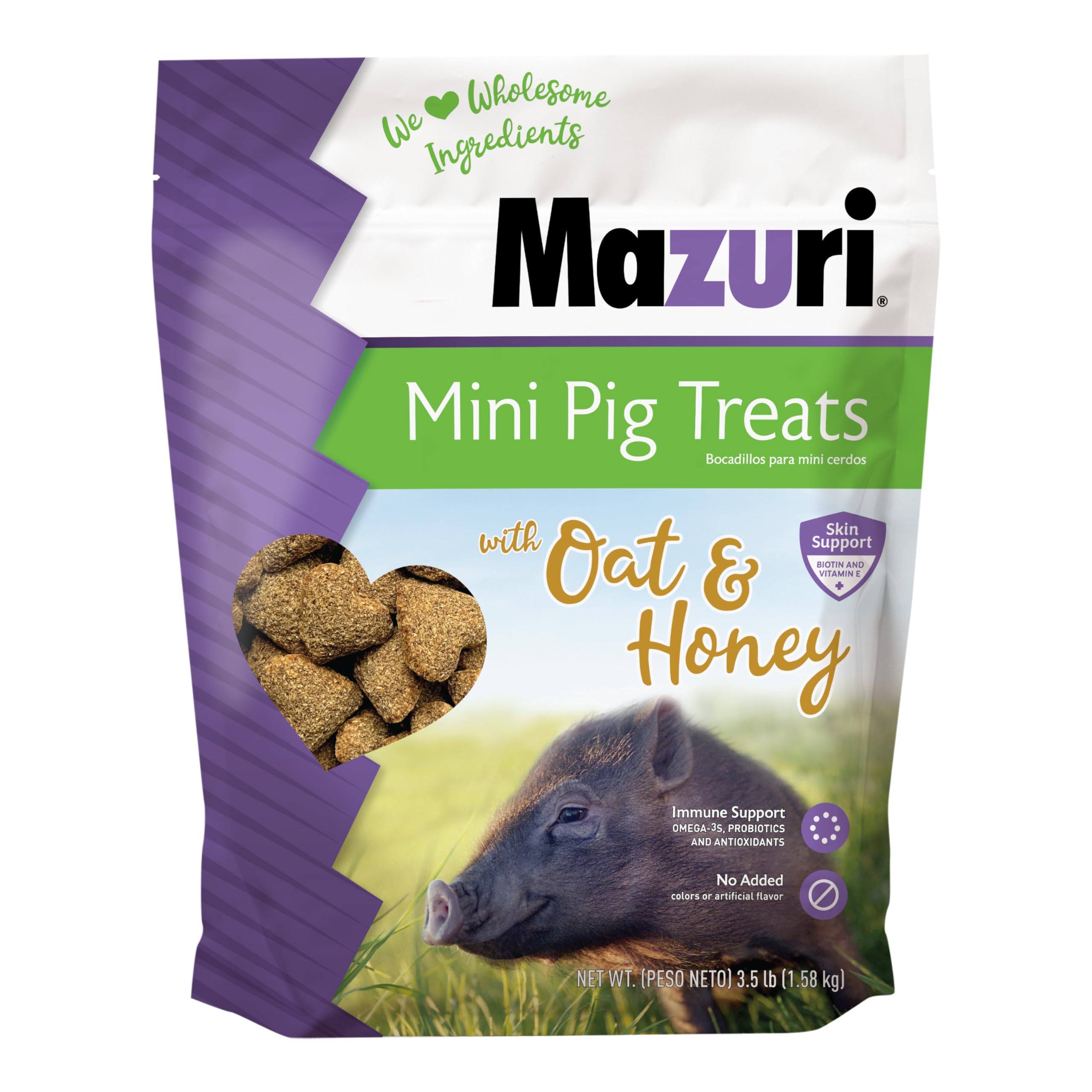 Mazuri Mini Pig Treats | 3.5 Pound (3.5 LB) Bag