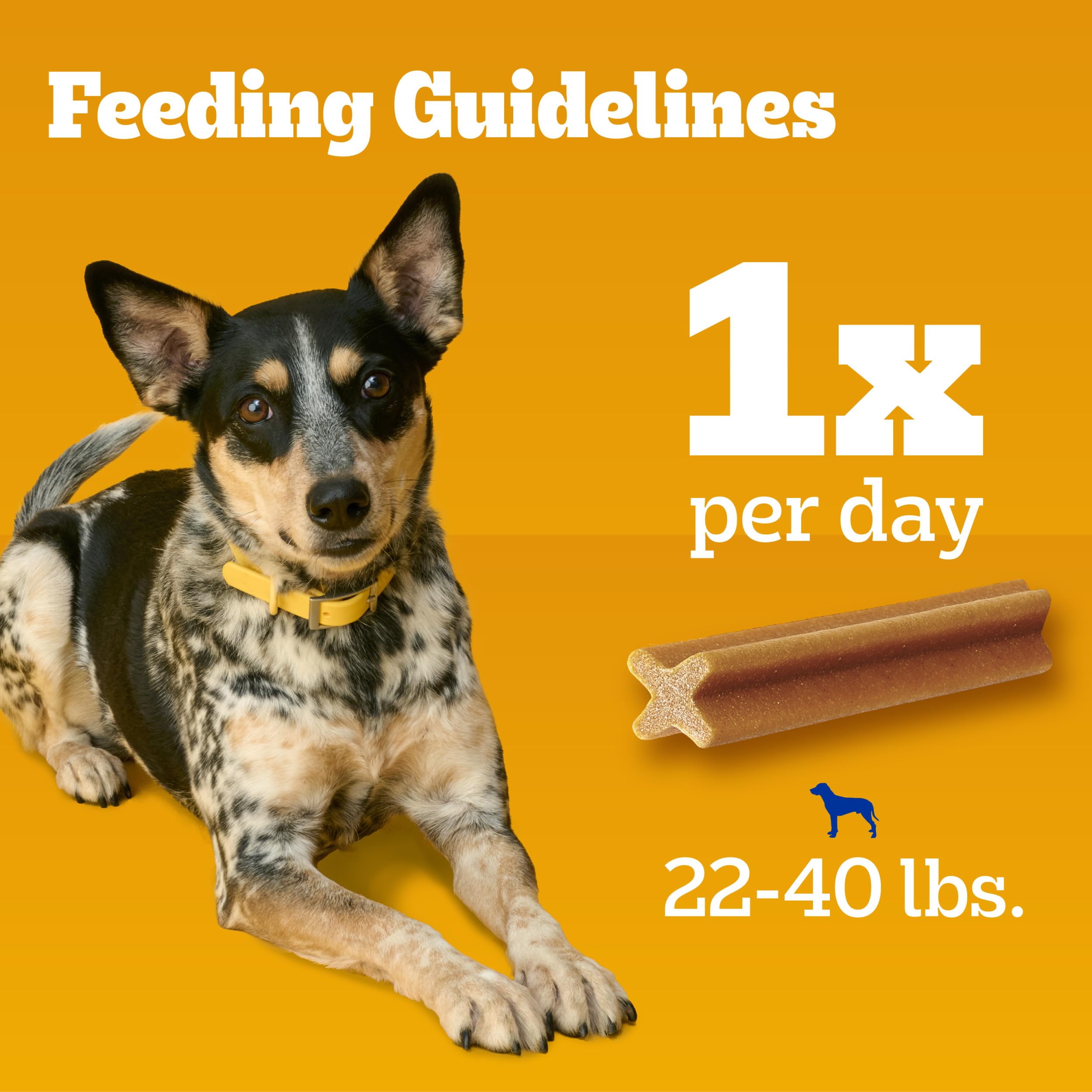 PEDIGREE DENTASTIX Small/Medium Dog Dental Treats Original Flavor Dental Bones, 13.93 oz. Pack (25 Treats)
