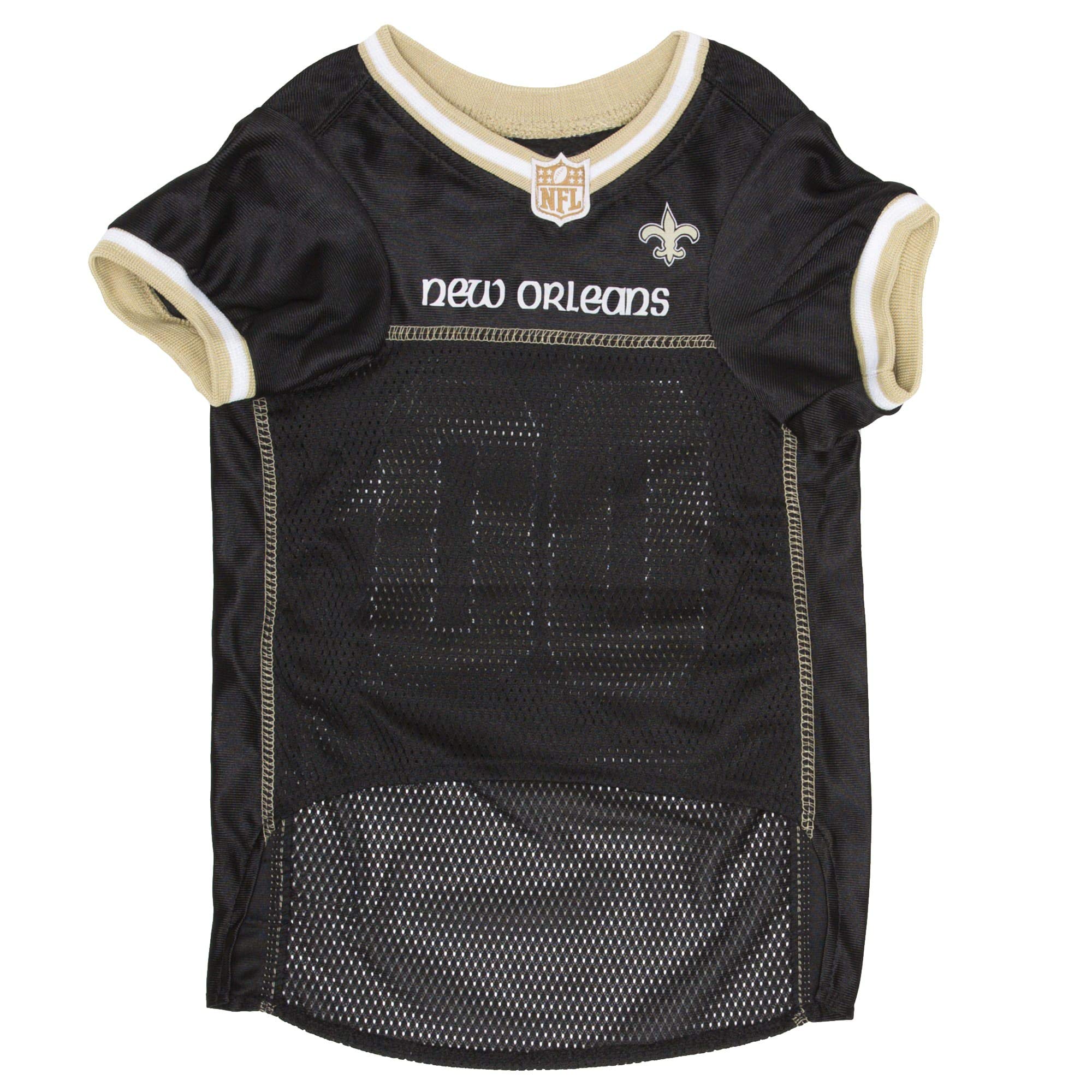 Nfl New Orleans Saints Dog Jersey, Size: Large. Best Football Jersey Costume For Dogs & Cats. Licensed Jersey Shirt