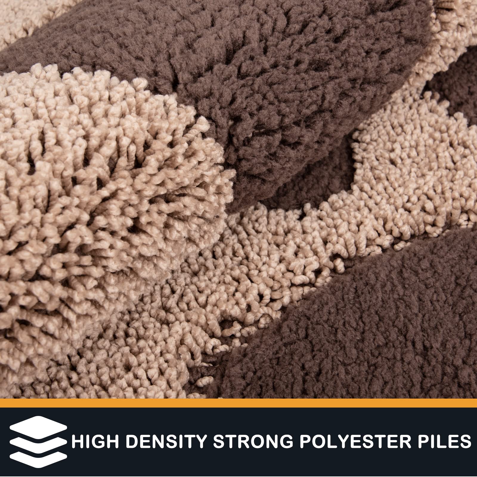 Purrugs Dirt Trapper Door Mat 32'' X 70'', Non-Skid/Slip Machine Washable Microfiber Entryway Rug, Dog Doormat, Super Absorbent