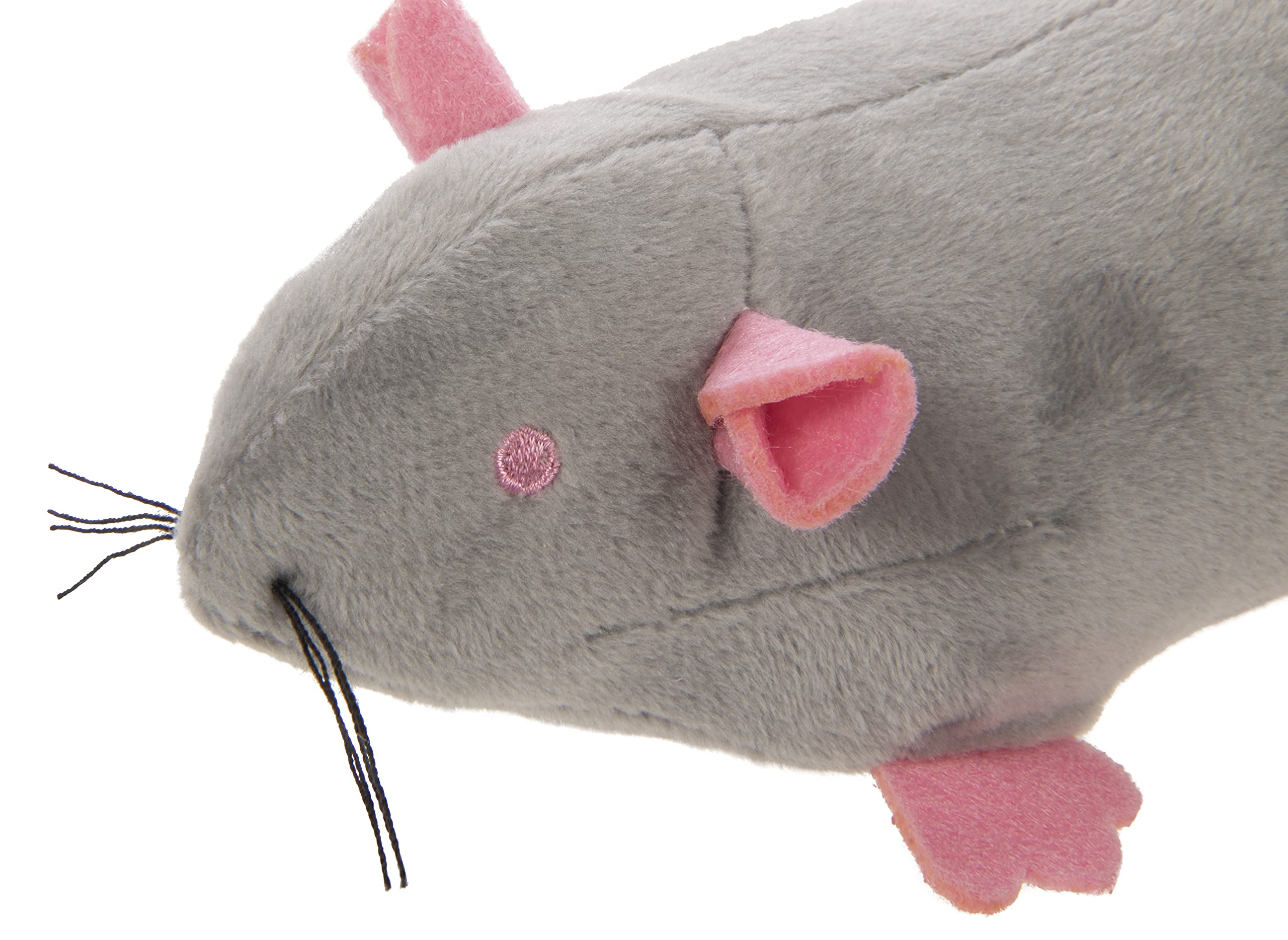 Smartykat Rat Pack Kicker Plush Catnip Cat Toy - Randomly Selected Color, Jumbo