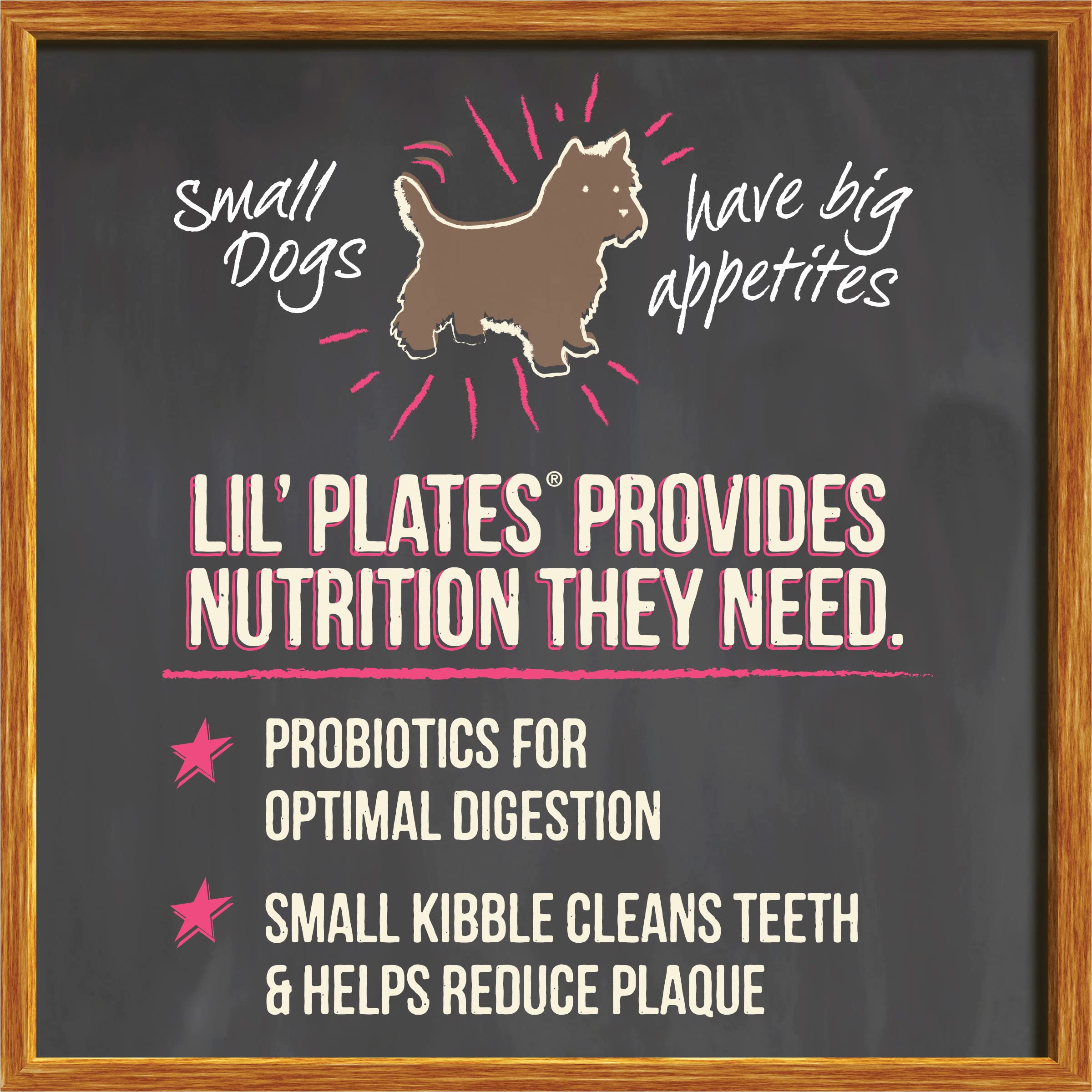 Merrick Lil Plates Premium Grain Free Dry Dog Food For Small Dogs, Real Chicken And Sweet Potato Kibble