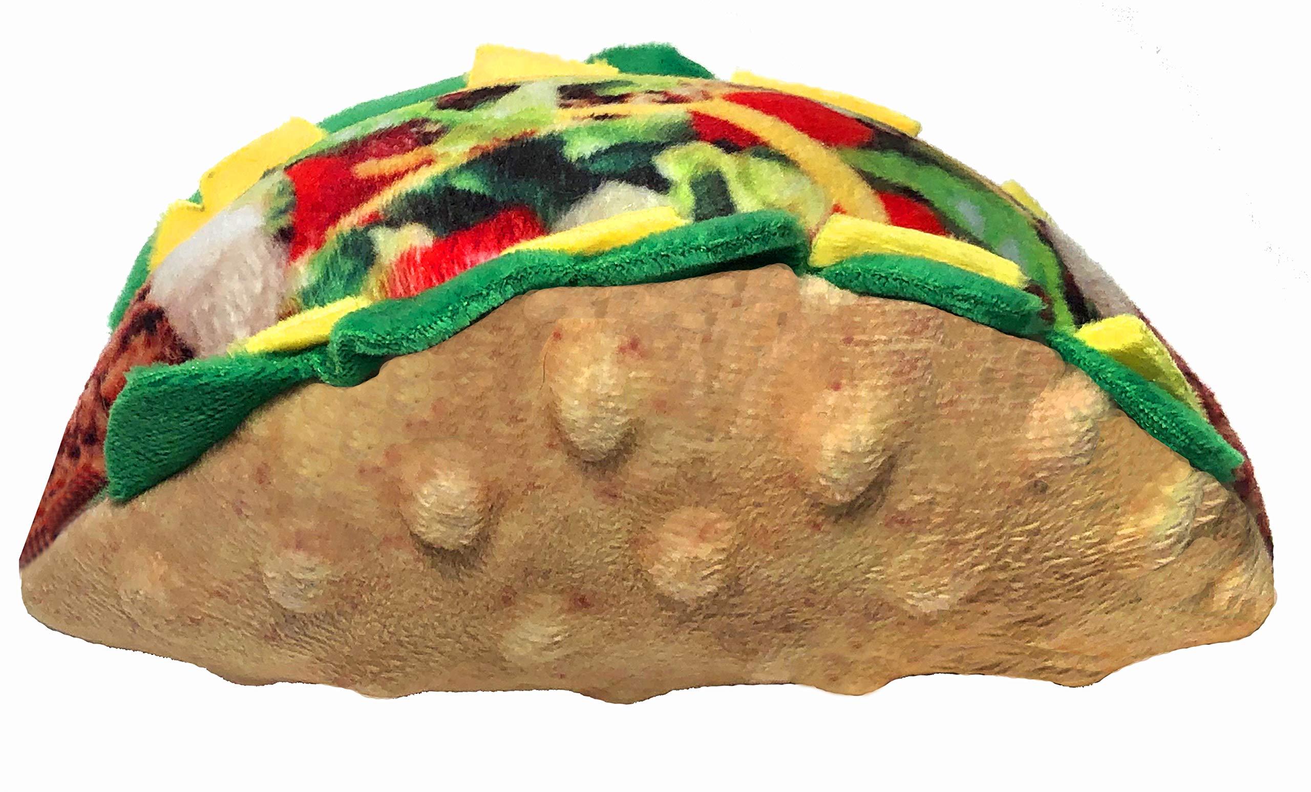 Huxley & Kent for Dogs | Taco Tuesday (Large) | Funny Dog Toy | Dog Toy with Squeaker | Dog Gift | Fun, Durable, and Safe | Sque