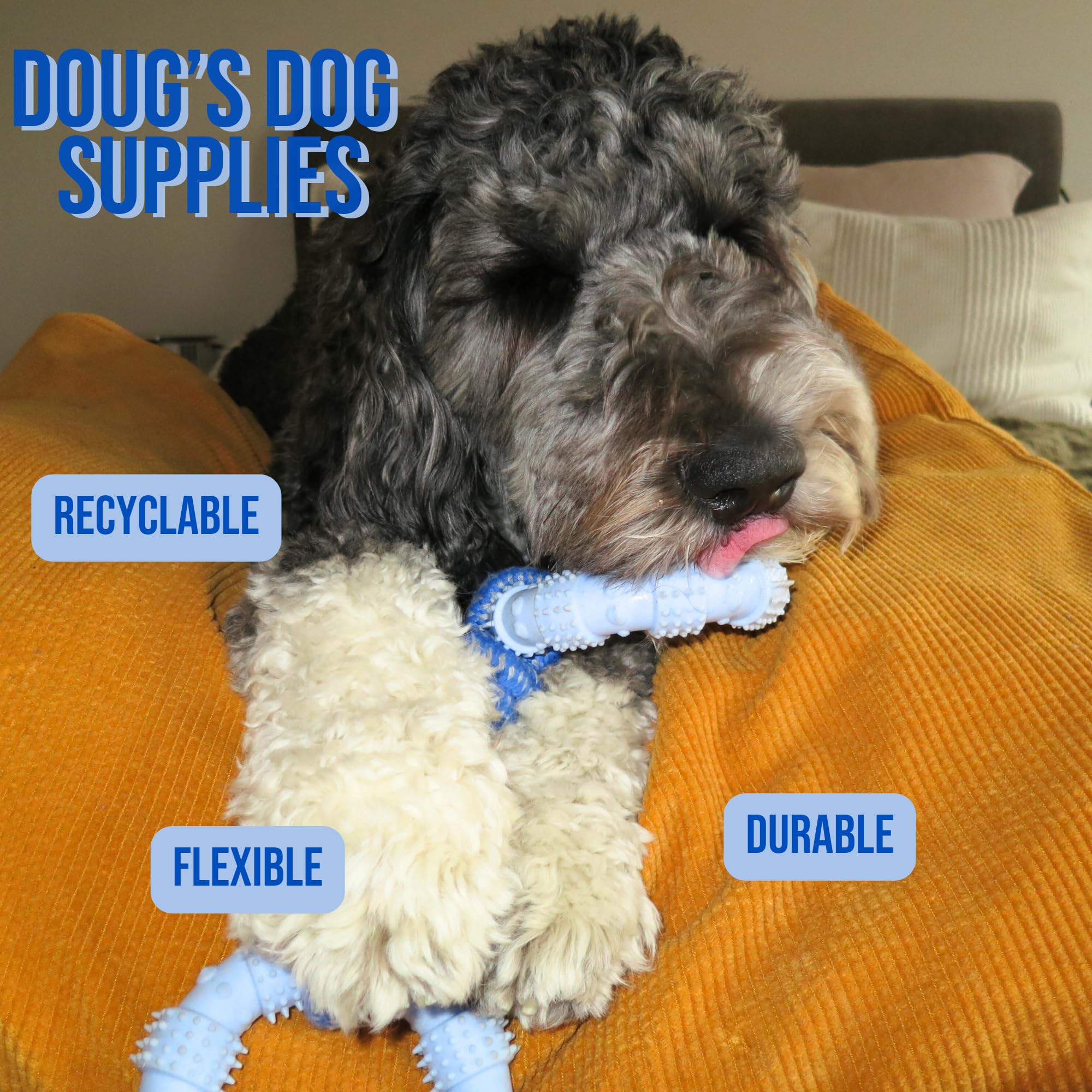 Doug'S Dog Supplies Ring Rope Toy, Tug Of War Dog Toy - Dog Rope Toy For Medium To Large Dogs | Large Dog Toys/Dog Toys For Larg